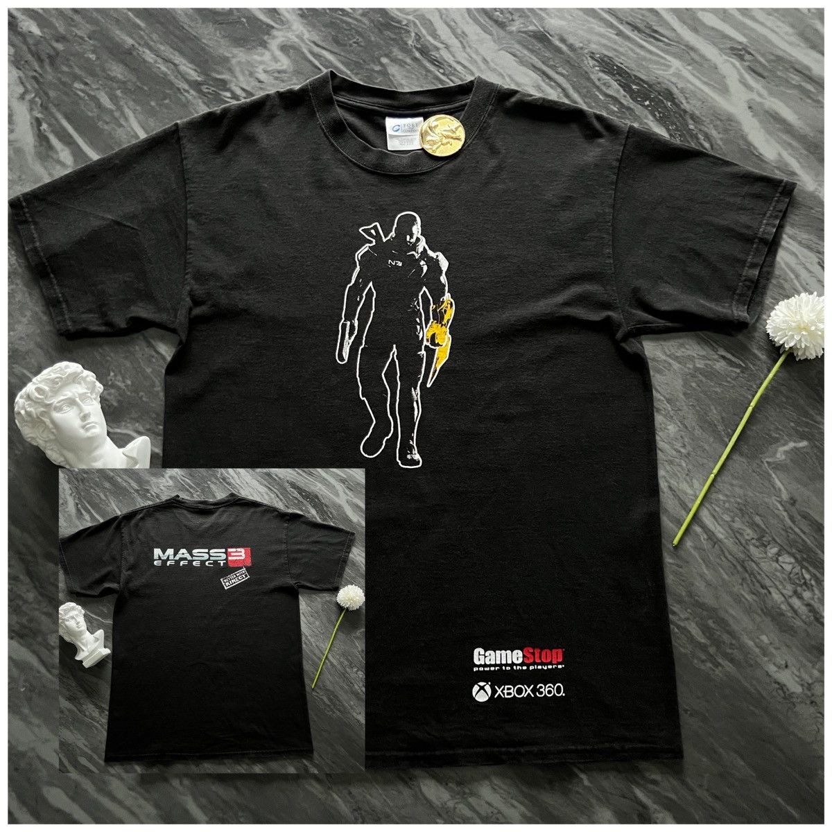 Playstation Mass Effect 3 Game Stop Xbox 360 Promo T-Shirts, Hoodie, Sweatshirt