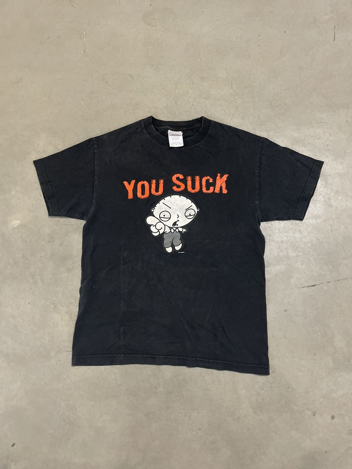 Vintage Y2k Family Guy You Suck Stewie T Shirt Hoodie, Sweatshirt | PodTeesHub.com
