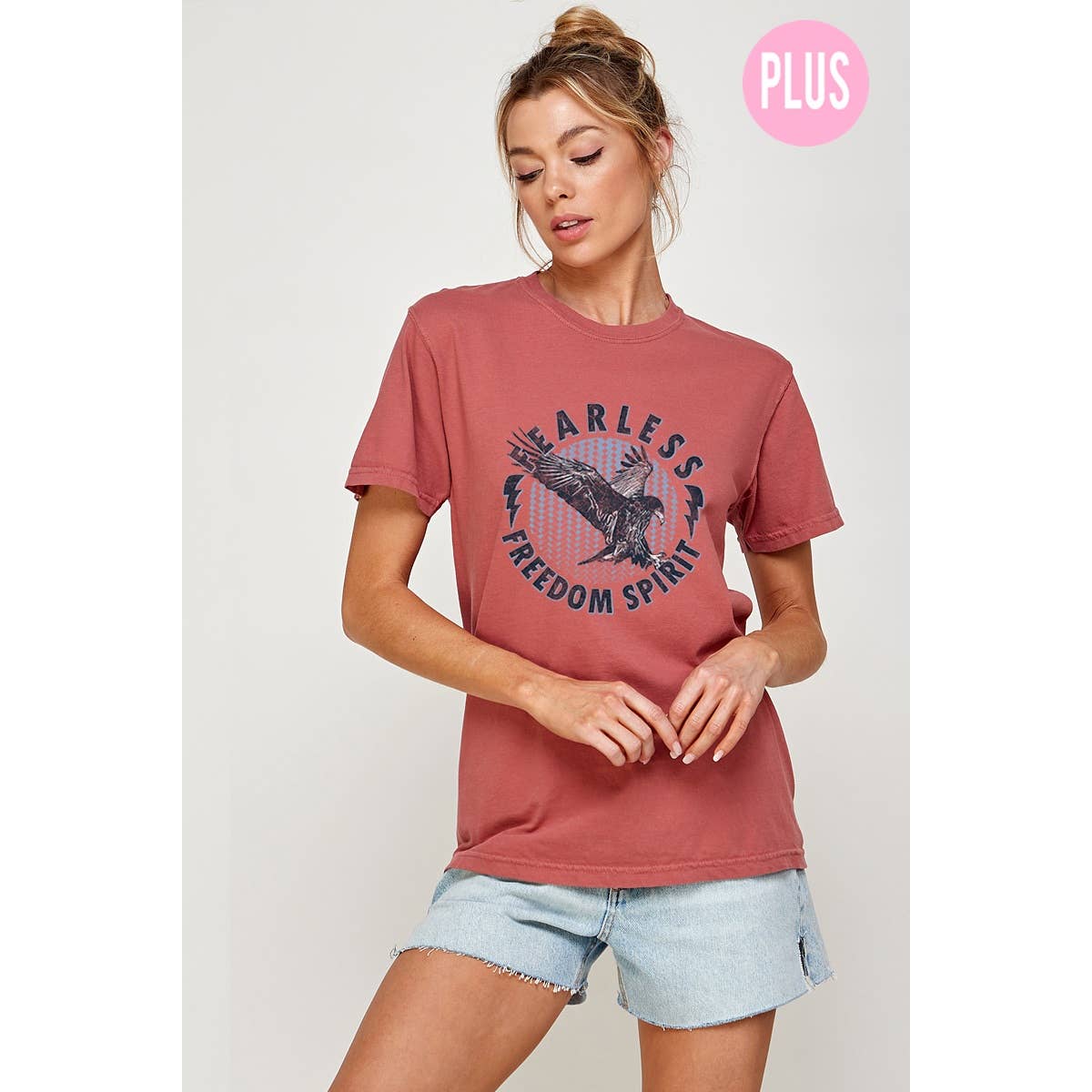 Fearless Freedom Sipirit  Graphic  Tee Plus Hoodie, Sweatshirt | PodTeesHub.com