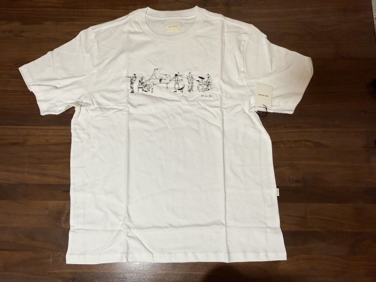 Leon Dore Aime Leon Dore Jazz Musician Graphic Tee Xl White T Shirt Hoodie, Sweatshirt | PodTeesHub.com