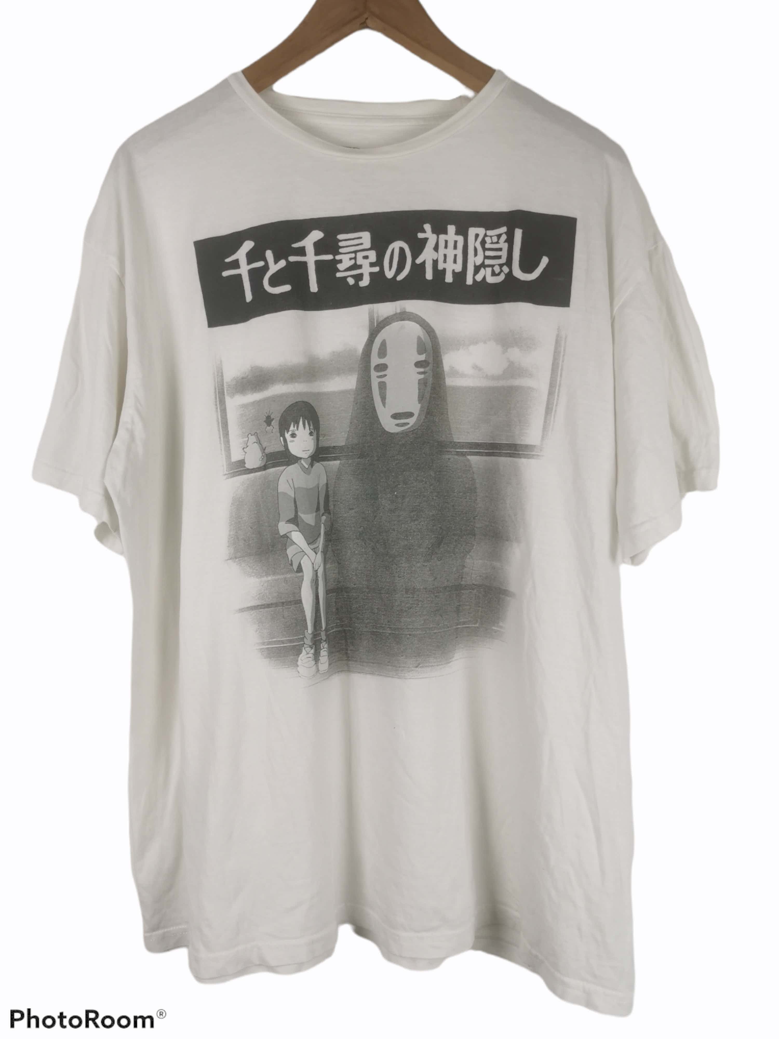 Japanese Brand X Vintage Vintage Anime Spirited Away Studio Ghibli Tee Hoodie, Sweatshirt | PodTeesHub.com