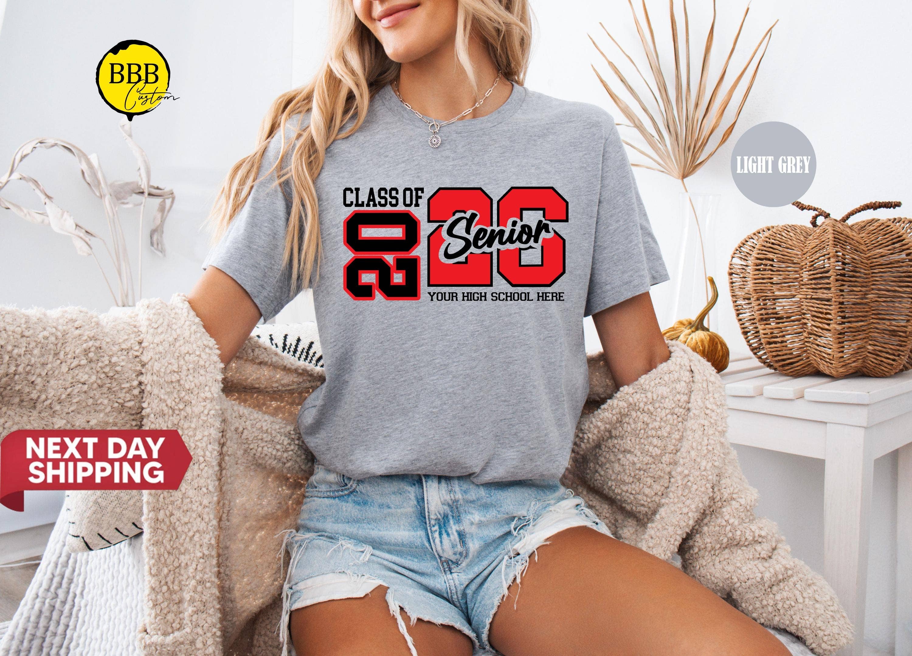 Class of 2026 Senior Gift Shirt Hoodie, Sweatshirt | PodTeesHub.com
