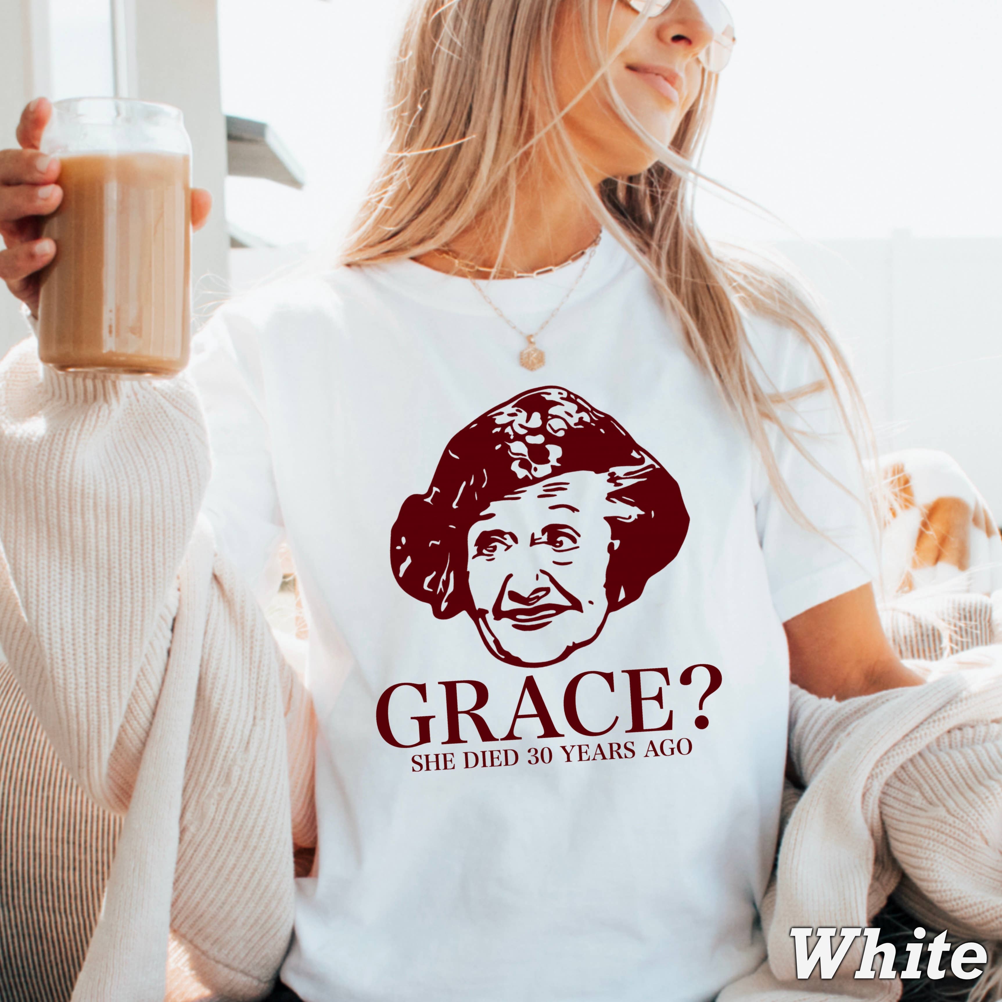 Grace ? Christmas Movie Christmas T-Shirt | Comfort Color Hoodie, Sweatshirt | PodTeesHub.com