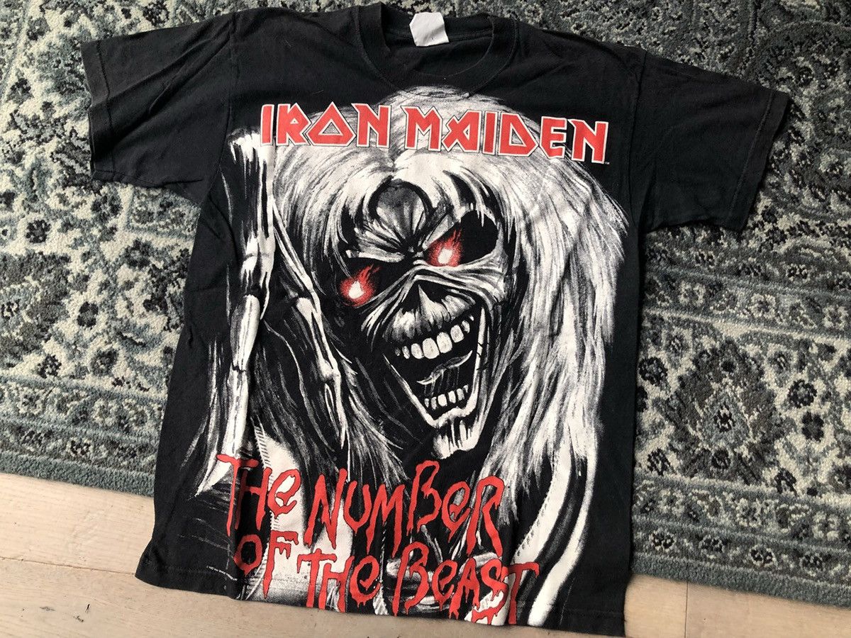 Vintage 1982 Iron Maiden Number Beast Band T-Shirts, Hoodie, Sweatshirt