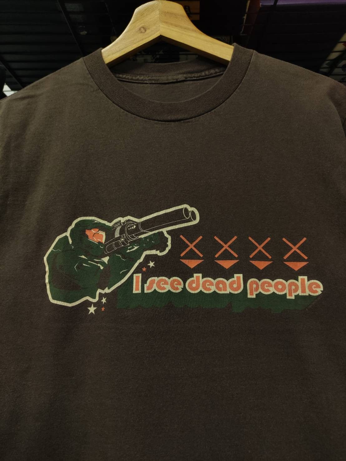 Halo Vtg 00 S Halo 2 I See Dead People Game Promo Xbox T-Shirts, Hoodie, Sweatshirt | PodTeesHub.com