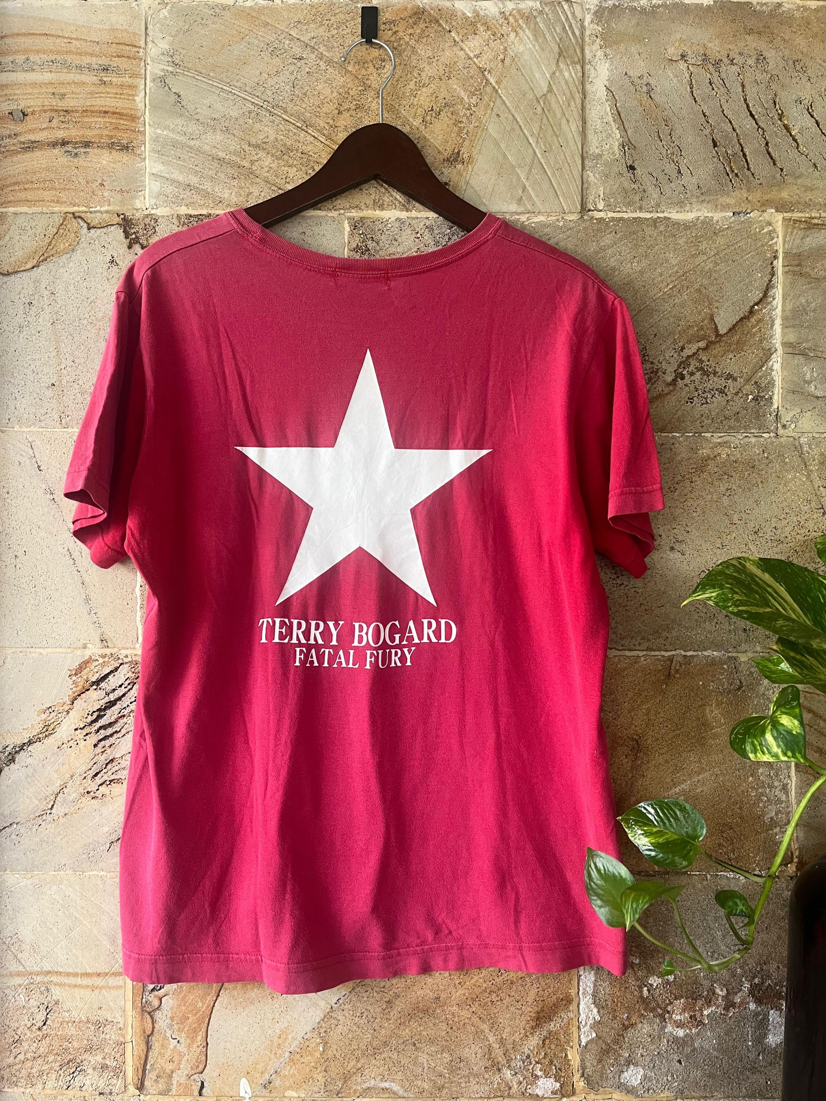 Anime Fatal Fury Terry Bogard Game Anime T Shirt Vintage Hoodie, Sweatshirt | PodTeesHub.com