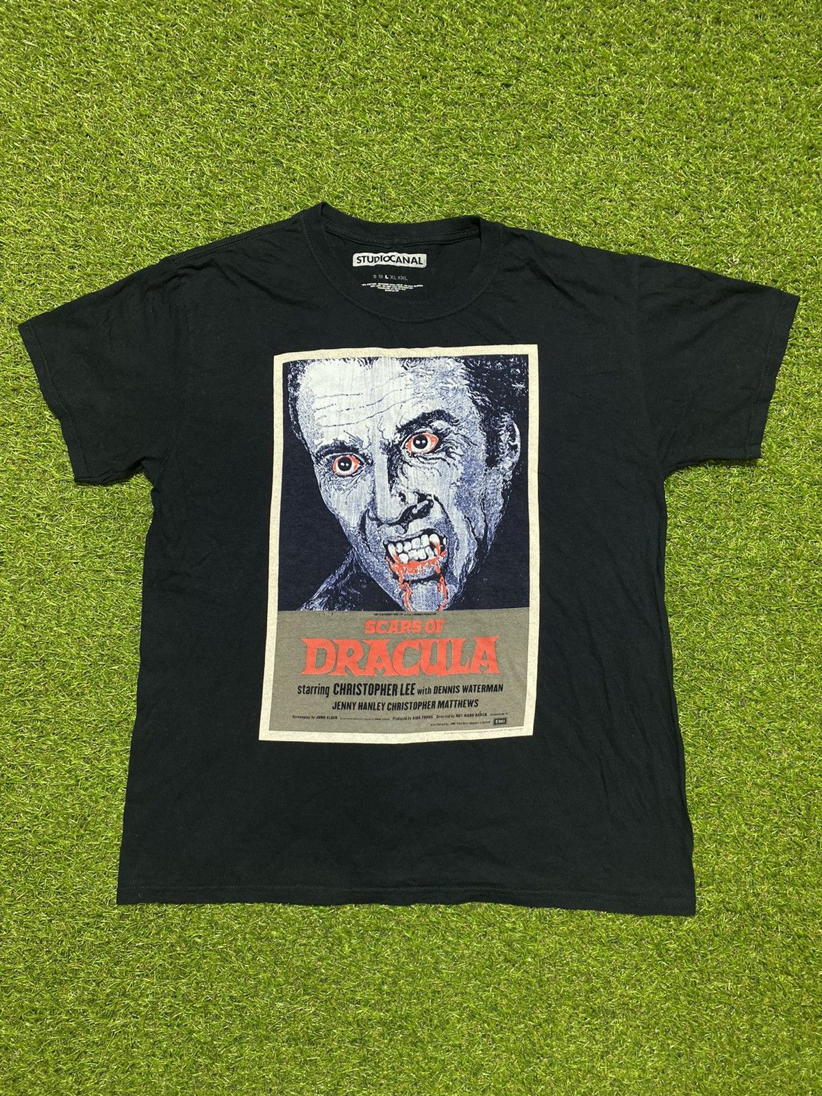 Vintage Y2k Dracula Tee Streetwear Movie Big Logo Size L Hoodie, Sweatshirt | PodTeesHub.com