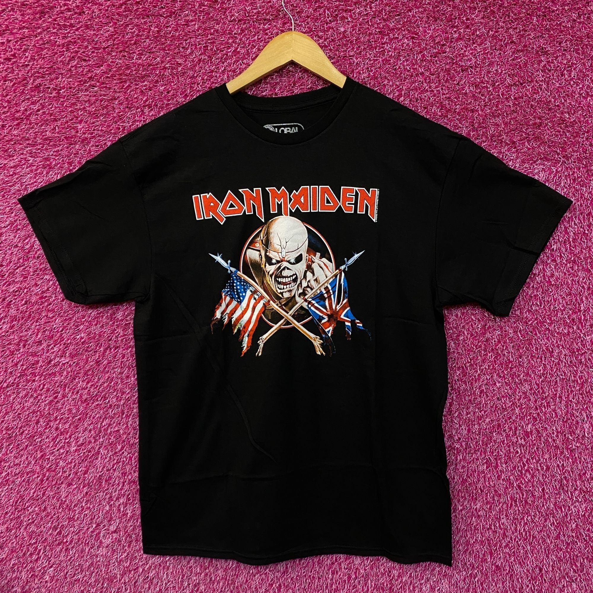 Maiden Iron Maiden The Trooper Piece Of Mind Heavy Metal Band Tee L Hoodie, Sweatshirt | PodTeesHub.com