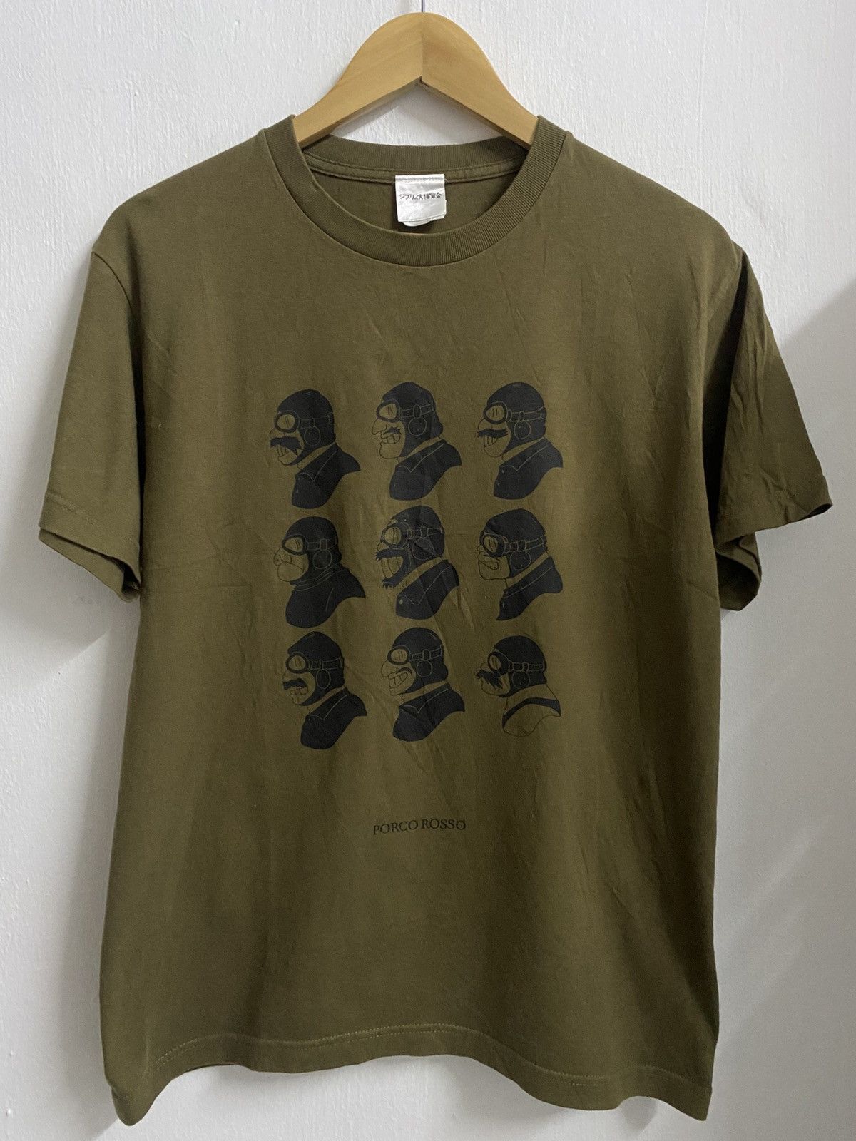 Vintage Porco Rosso Studio Ghibli T-Shirts, Hoodie, Sweatshirt | PodTeesHub.com