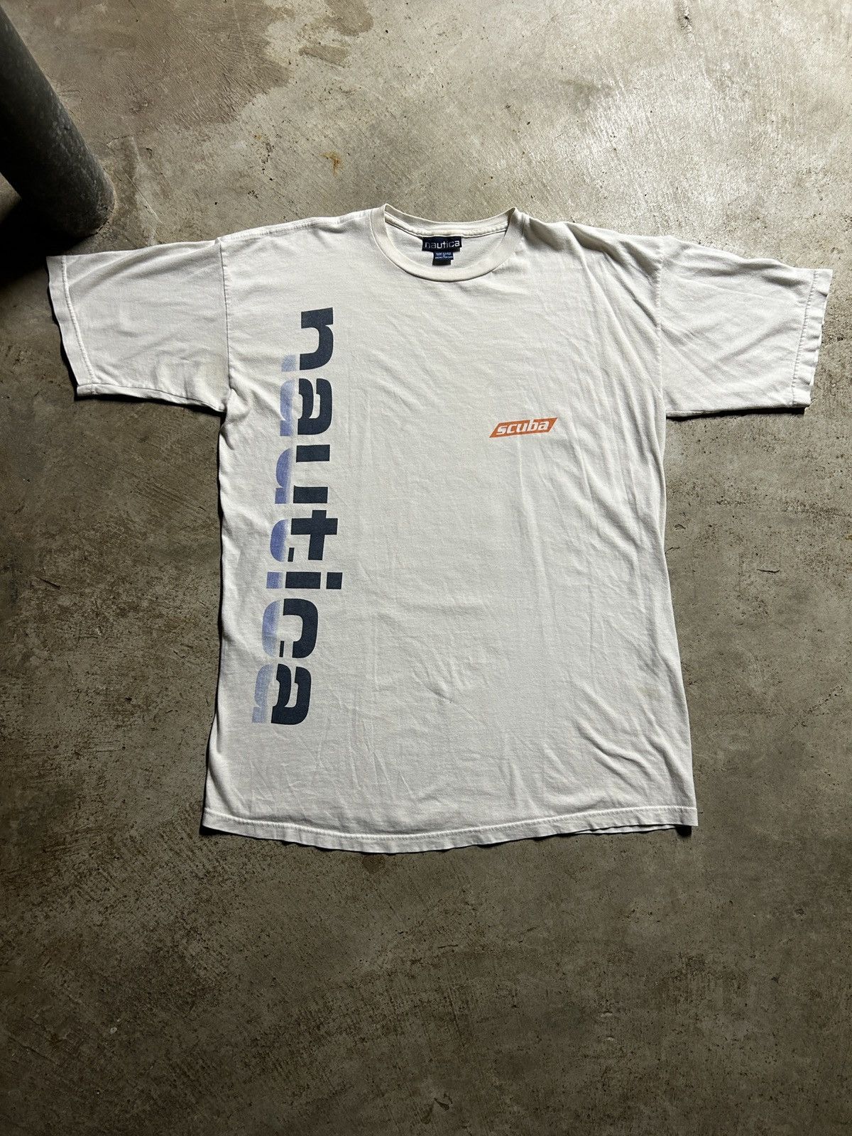 Nautica Vintage 90 S Nautica Scuba Retro Sport T Shirt Hoodie, Sweatshirt | PodTeesHub.com