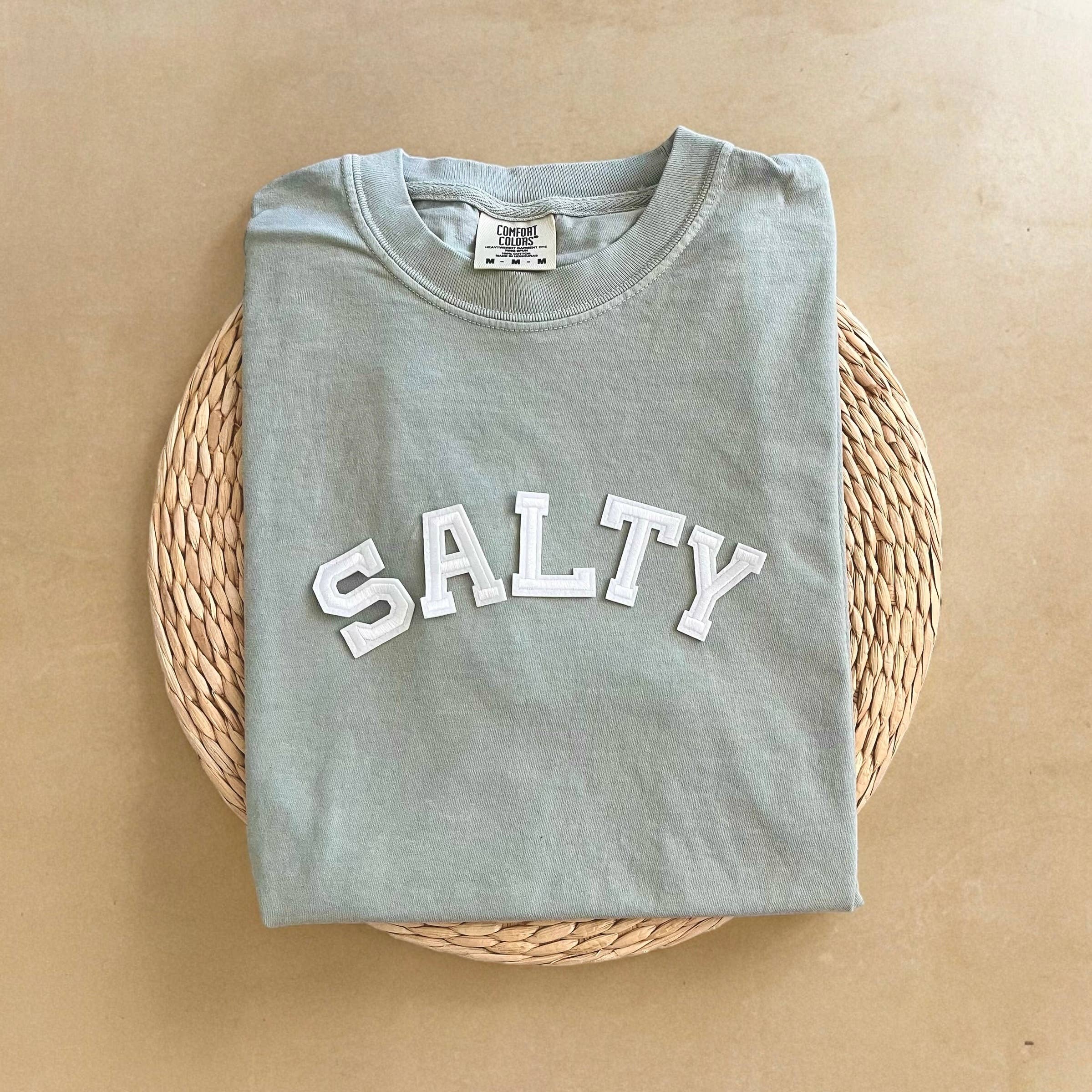 Comfort Colors Salty Shirt, Christian Shirts Hoodie, Sweatshirt | PodTeesHub.com