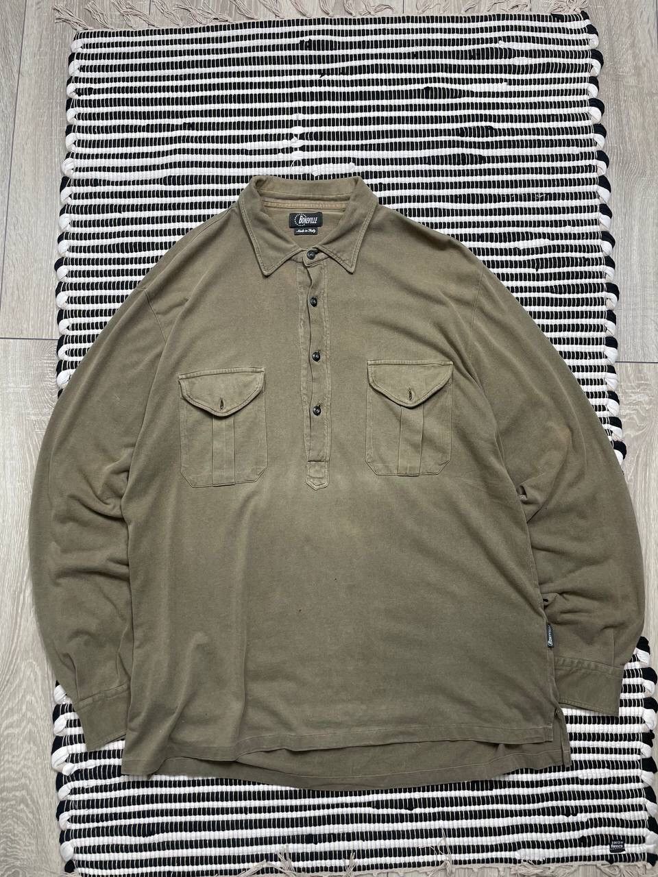 Massimo Osti X Vintage Vintage 90s Boneville Long Sleeve Tee T Shirt Y2k Hoodie, Sweatshirt | PodTeesHub.com