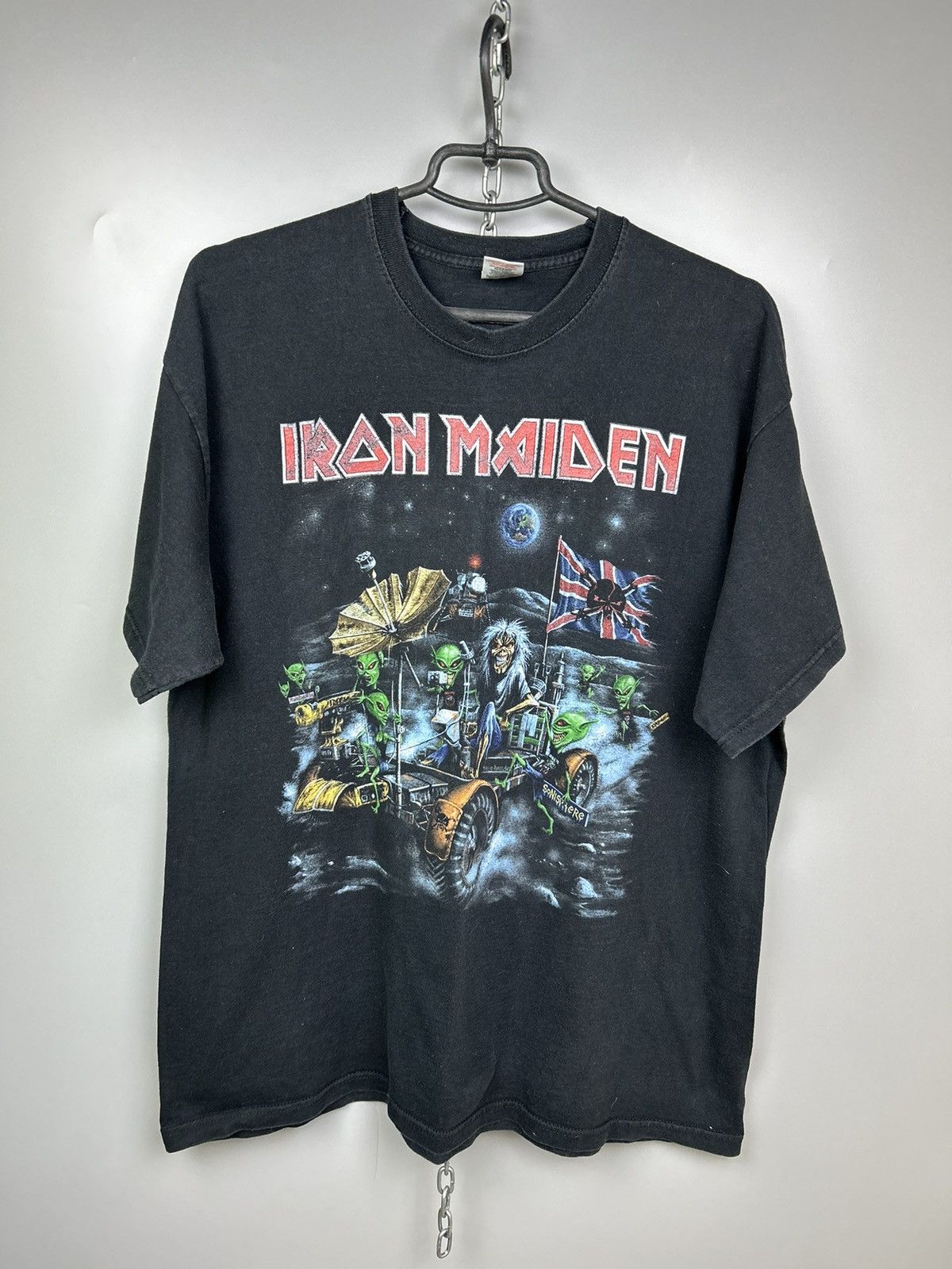 Iron Maiden X Vintage Vintage Iron Maiden The Final Frontier Tour 2010 Tee Hoodie, Sweatshirt | PodTeesHub.com
