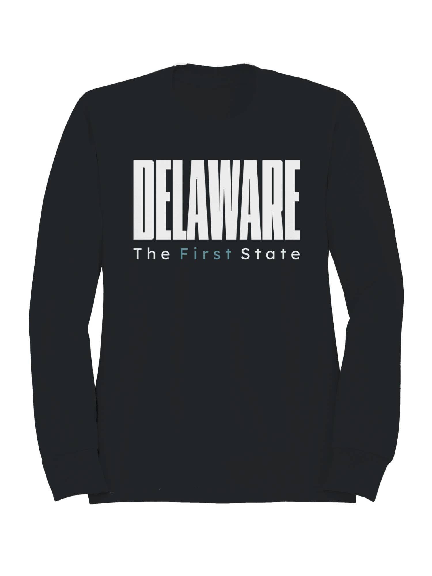 Delaware First State Men's Sweatshirt T-Shirts, Hoodie | PodTeesHub.com