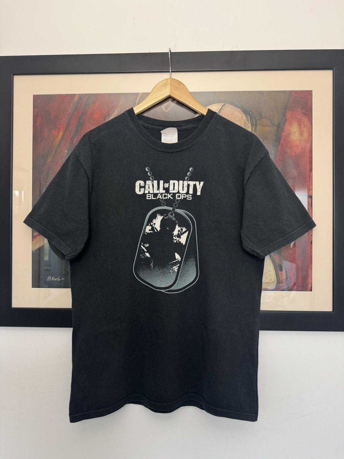Vintage Call Of Duty Vintage Y2k Black Ops Promo Tee Game Rare Hoodie, Sweatshirt | PodTeesHub.com