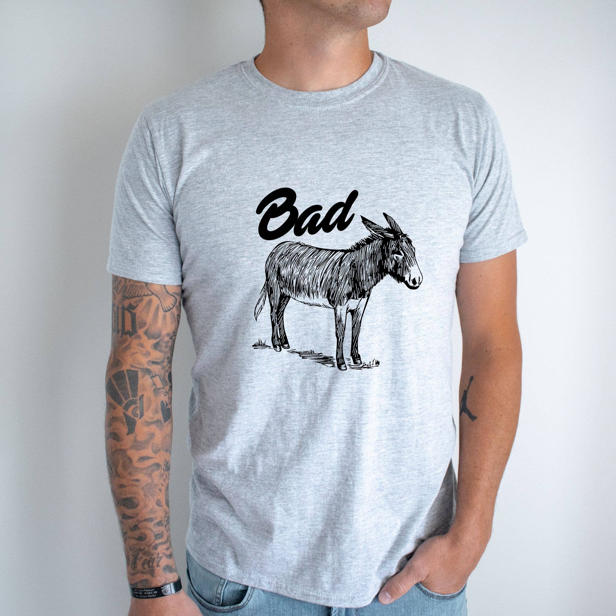 Hilarious Donkey Tshirt Badass Shirt 297 Hoodie, Sweatshirt | PodTeesHub.com