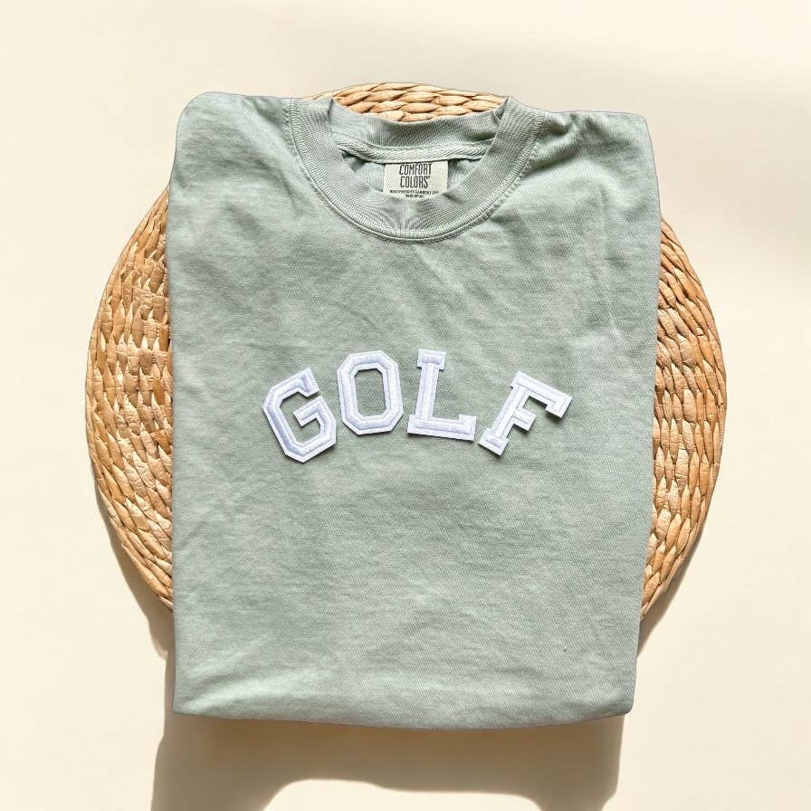 Comfort Colors Golf Shirt, Golf Apparel Hoodie, Sweatshirt | PodTeesHub.com