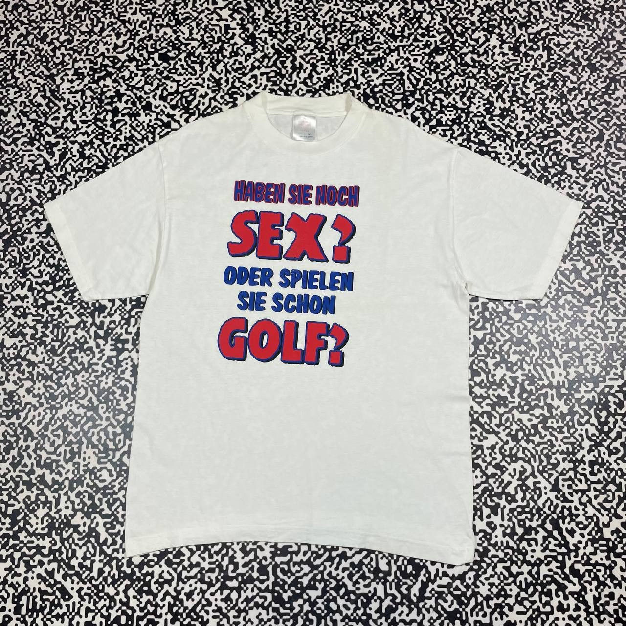 Hanes Vintage Y2k Humor Sex Or Golf Germany Style Retro T Shirt Hoodie, Sweatshirt | PodTeesHub.com