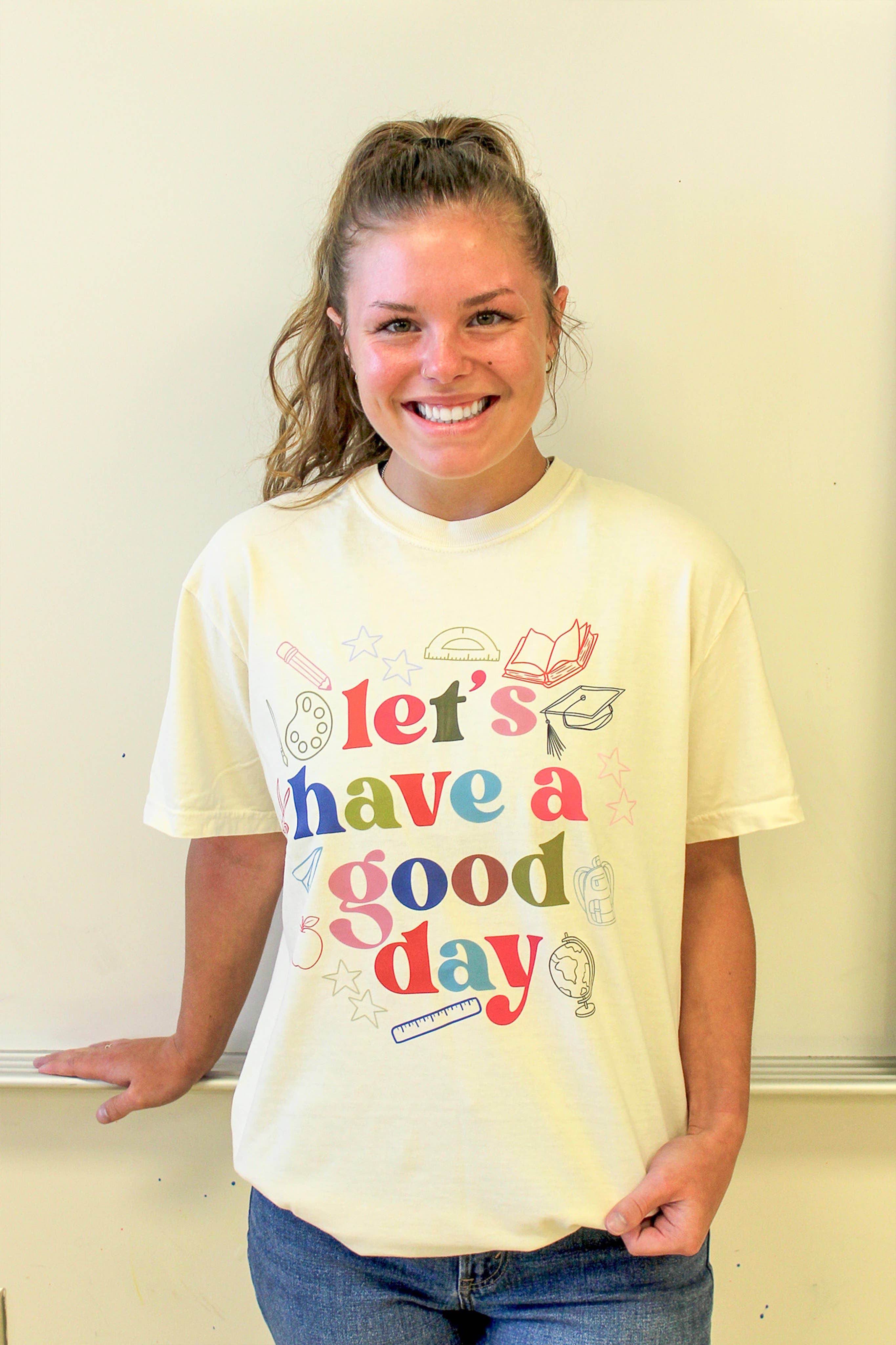 Let's Have A Good Day Graphic Tee Hoodie, Sweatshirt | PodTeesHub.com