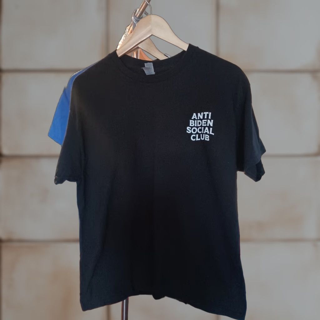 Gildan Funny T Shirt Anti Biden Social Club Usa Theme Hype Wear Gildan Black Size L Mens T Shirt Pre Hoodie, Sweatshirt