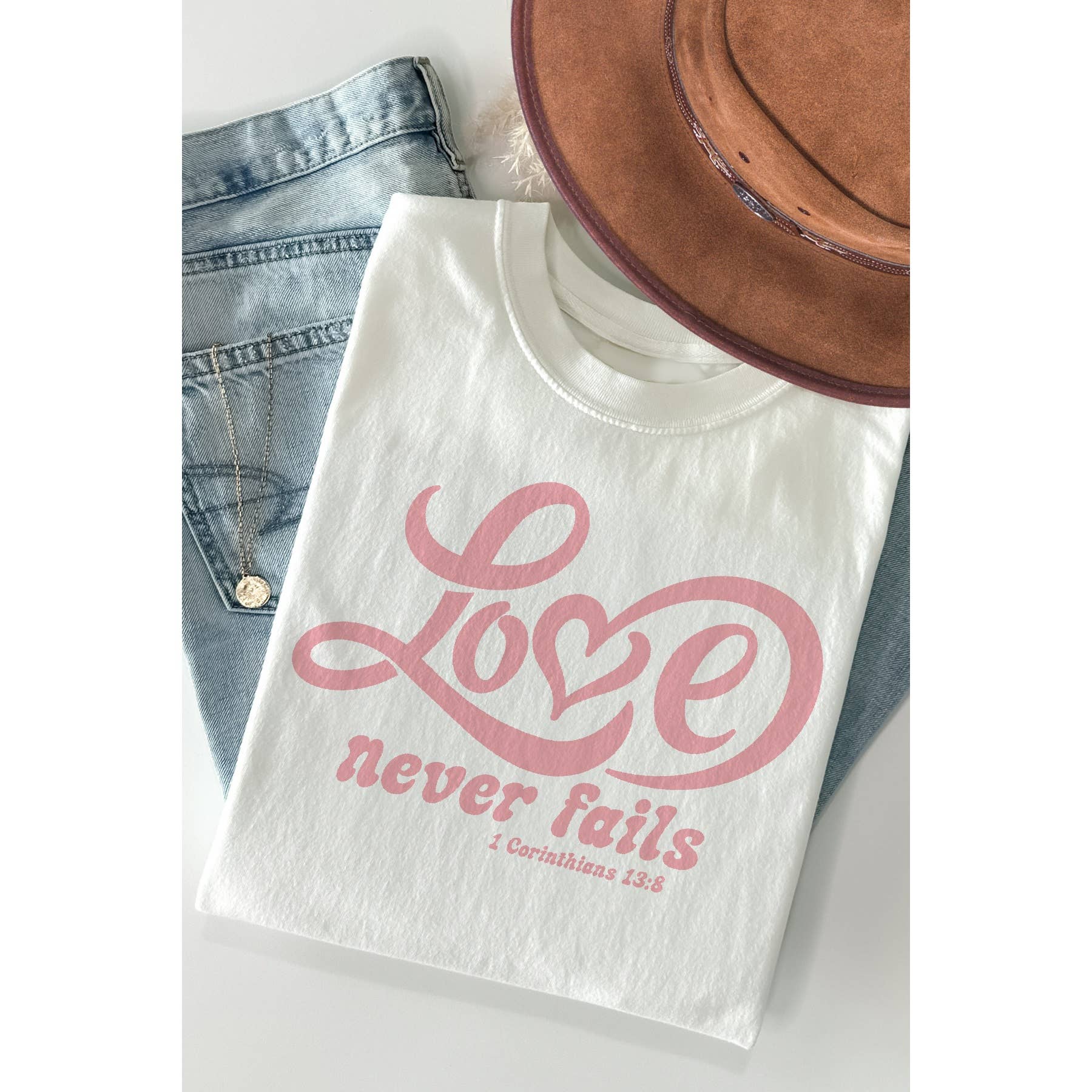 Love Never Fails Short Sleeve T Shirt Hoodie, Sweatshirt | PodTeesHub.com