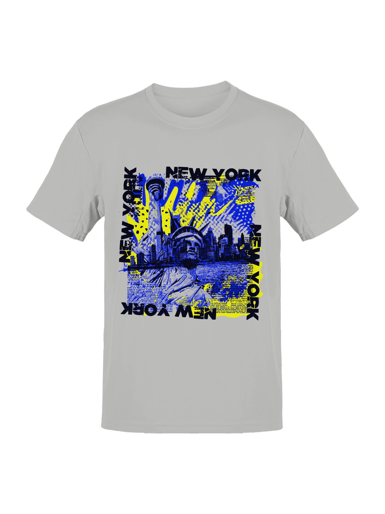 Urban New York Cityscape Collage Men's T-Shirt Hoodie, Sweatshirt | PodTeesHub.com