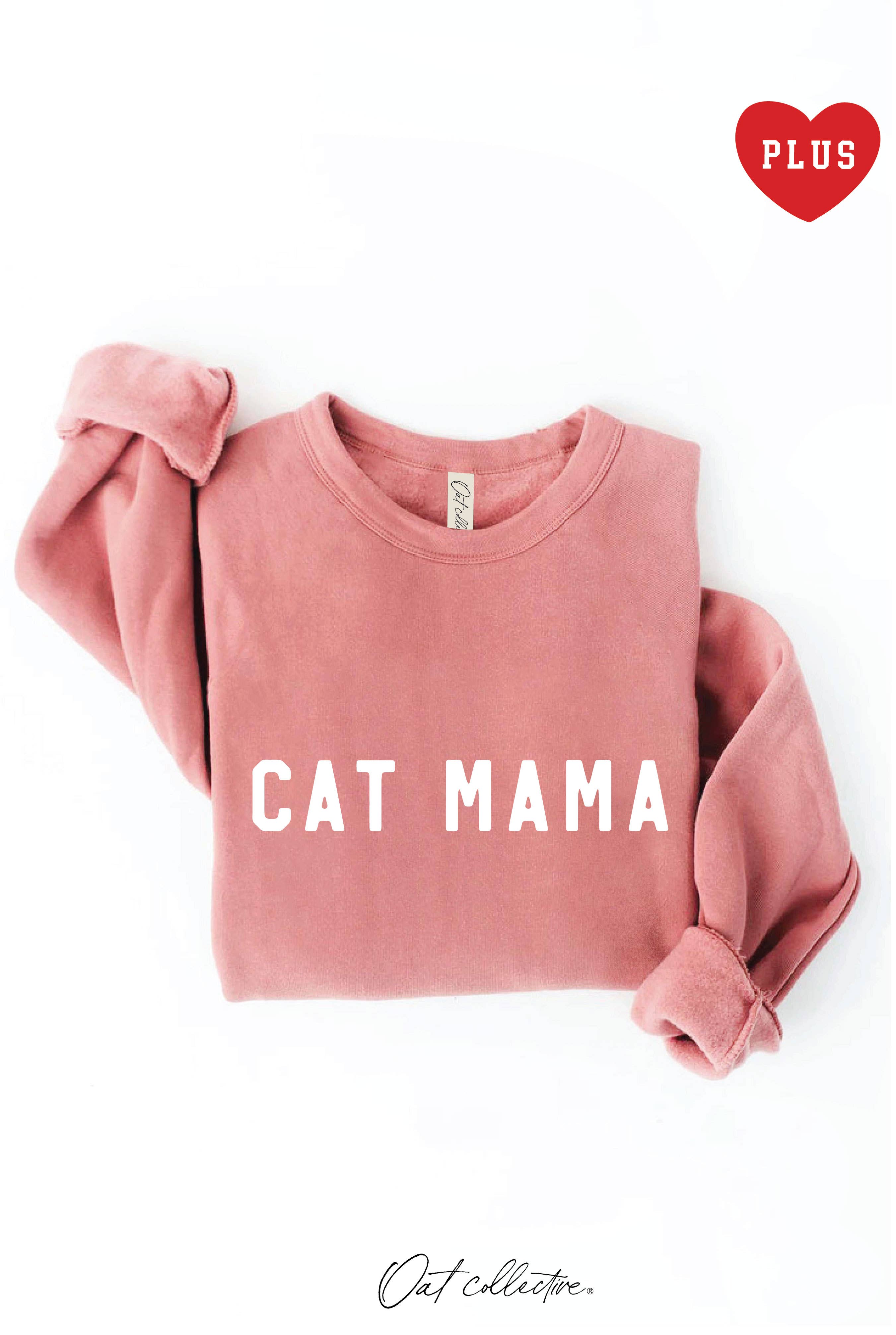 Cat Mama Plus Graphic Sweatshirt T-Shirts, Hoodie | PodTeesHub.com