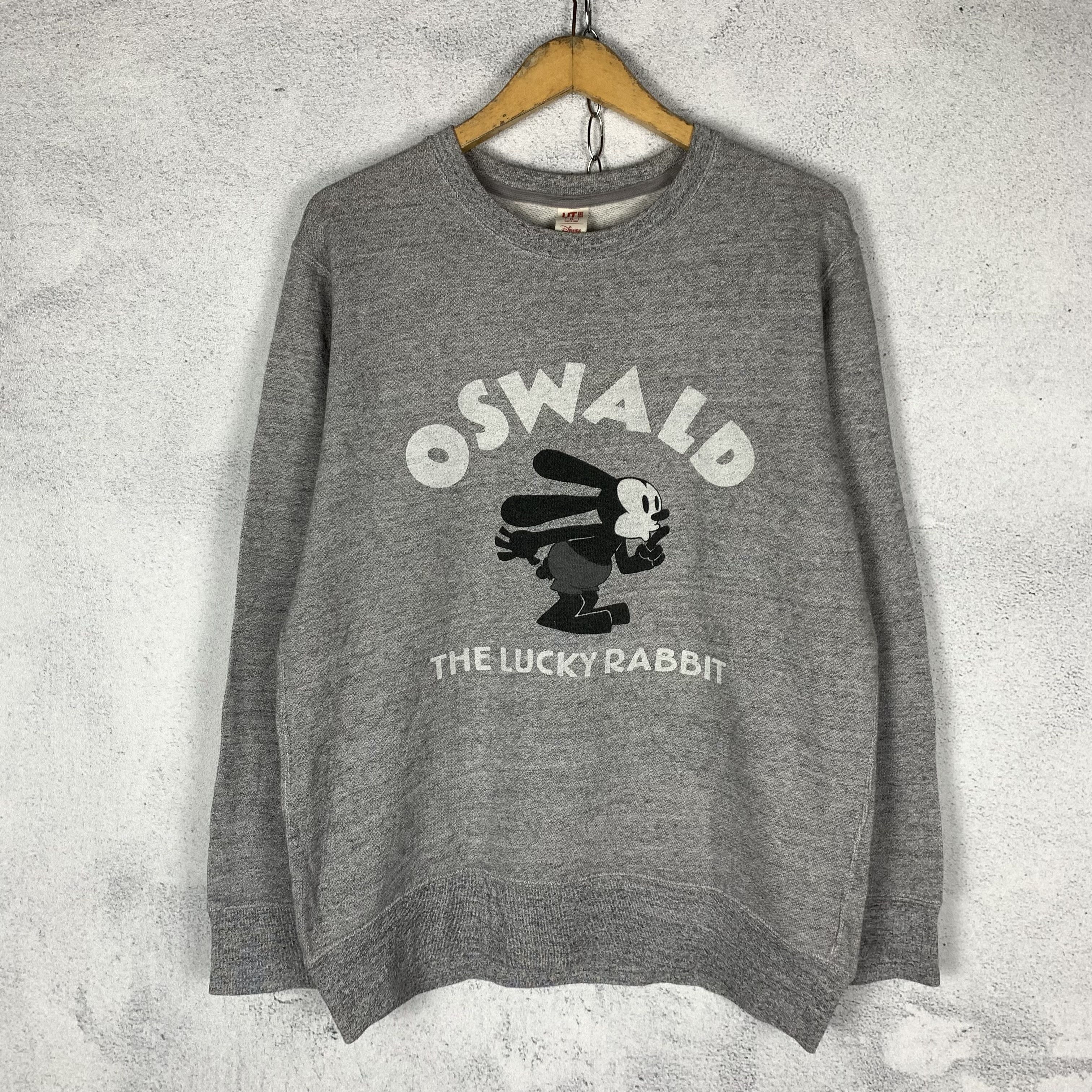 Anime Oswald The Lucky Rabbit Uniqlo Sweatshirt Crewneck T-Shirts, Hoodie | PodTeesHub.com