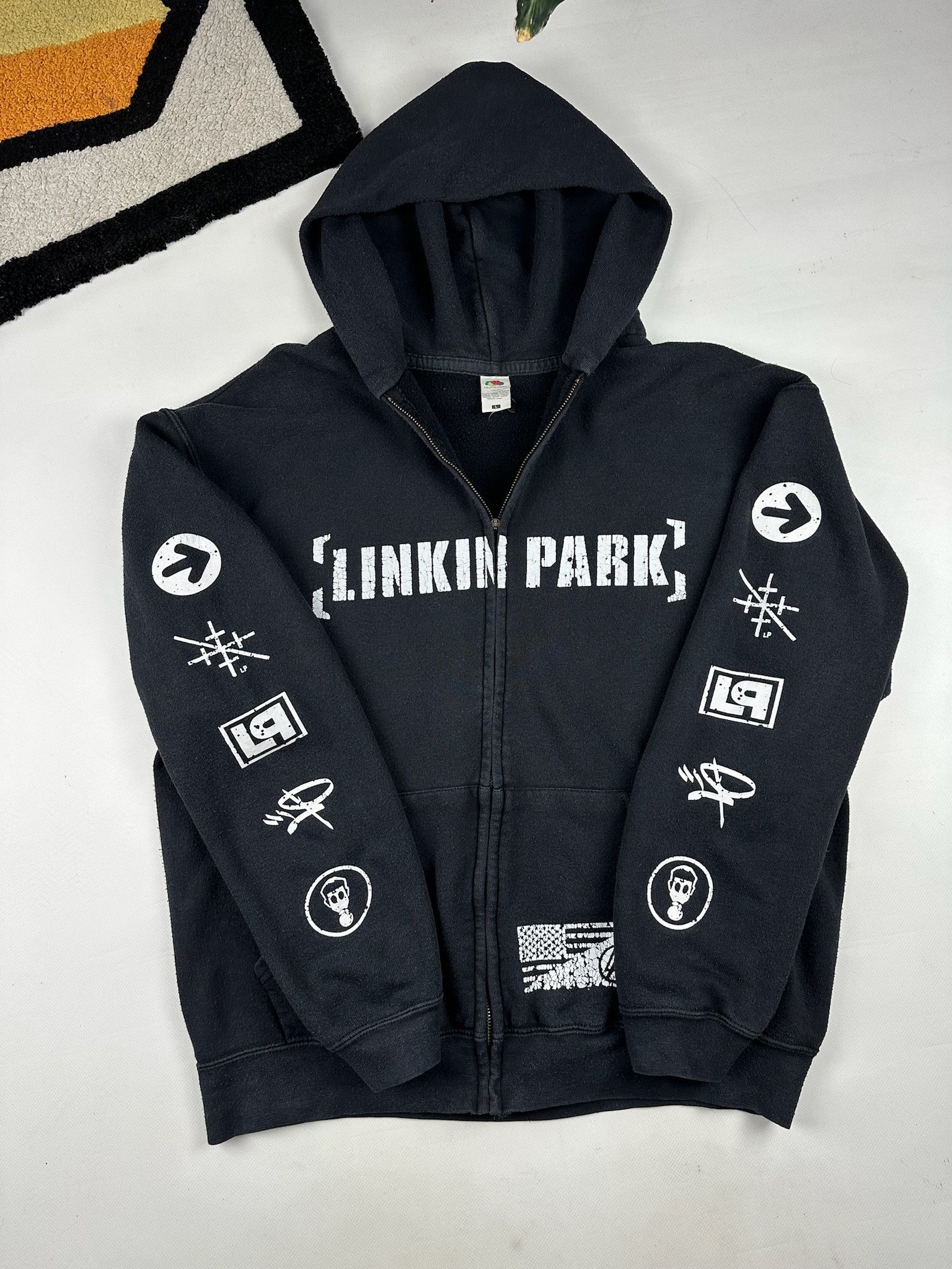 Band Tees Vintage Linkin Park Hoodie Sweatshirt | PodTeesHub.com
