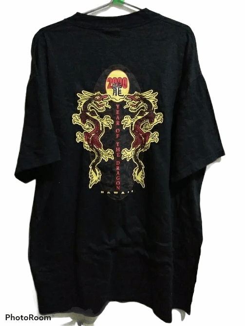 Vintage Crazy Stuff Vtg 2000 Year Of The Dragon Hawaii Y2k Shirts Hoodie, Sweatshirt | PodTeesHub.com