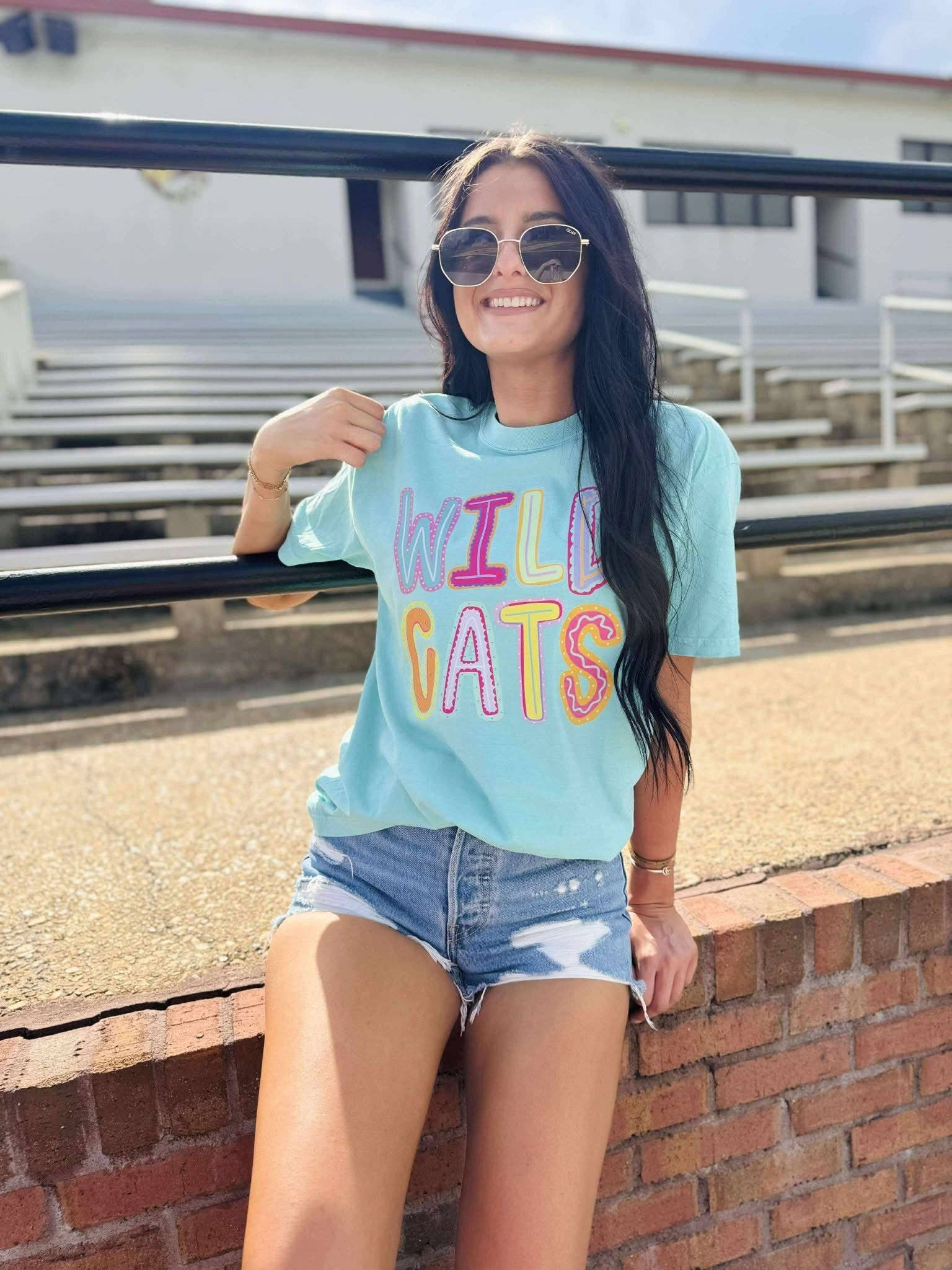Custom Neon Fun Funky Summer Font Graphic Tee Hoodie, Sweatshirt | PodTeesHub.com