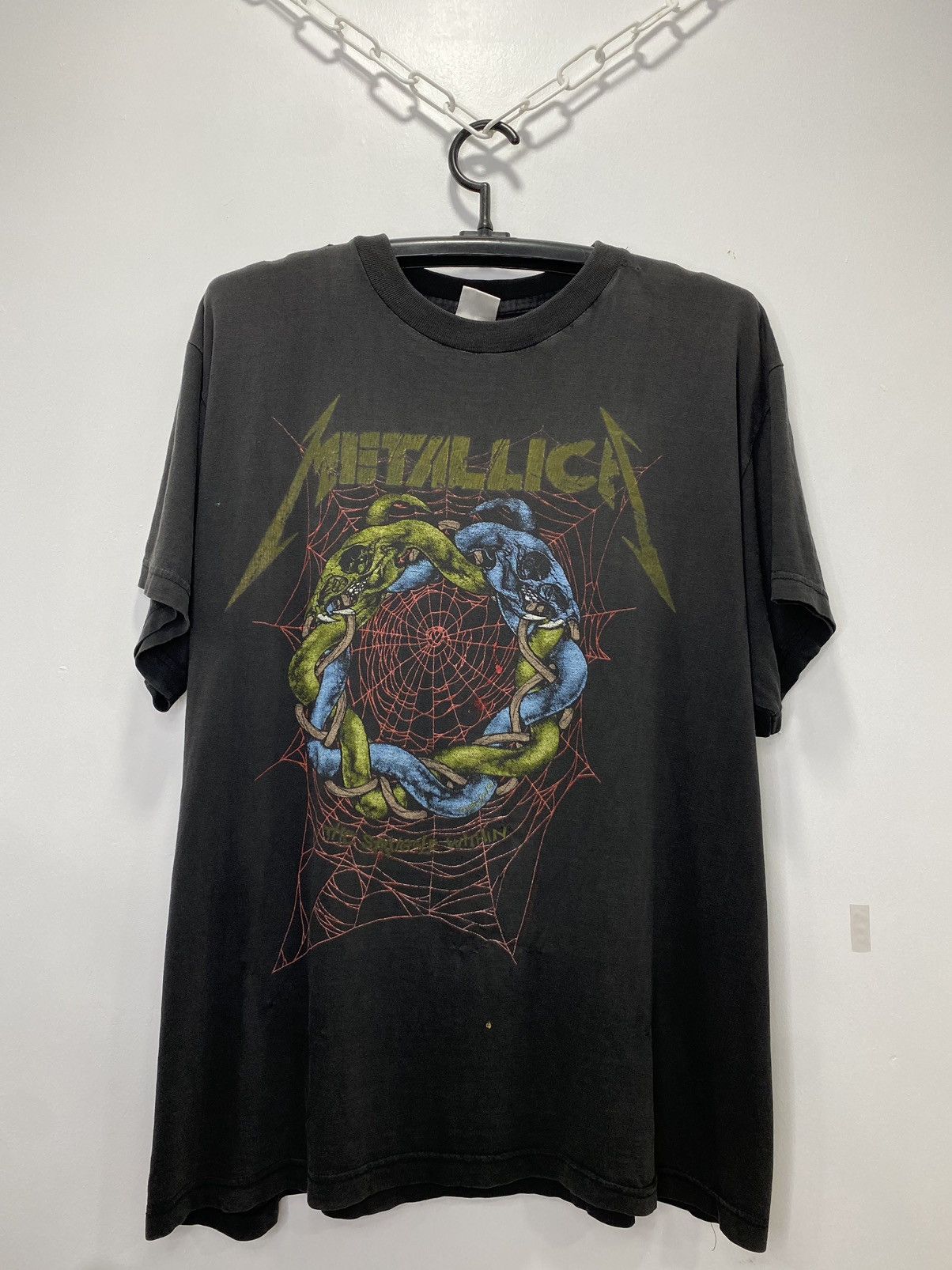 Metallica X Vintage Vintage Metallica Pushead Shirt 90 Hoodie, Sweatshirt | PodTeesHub.com