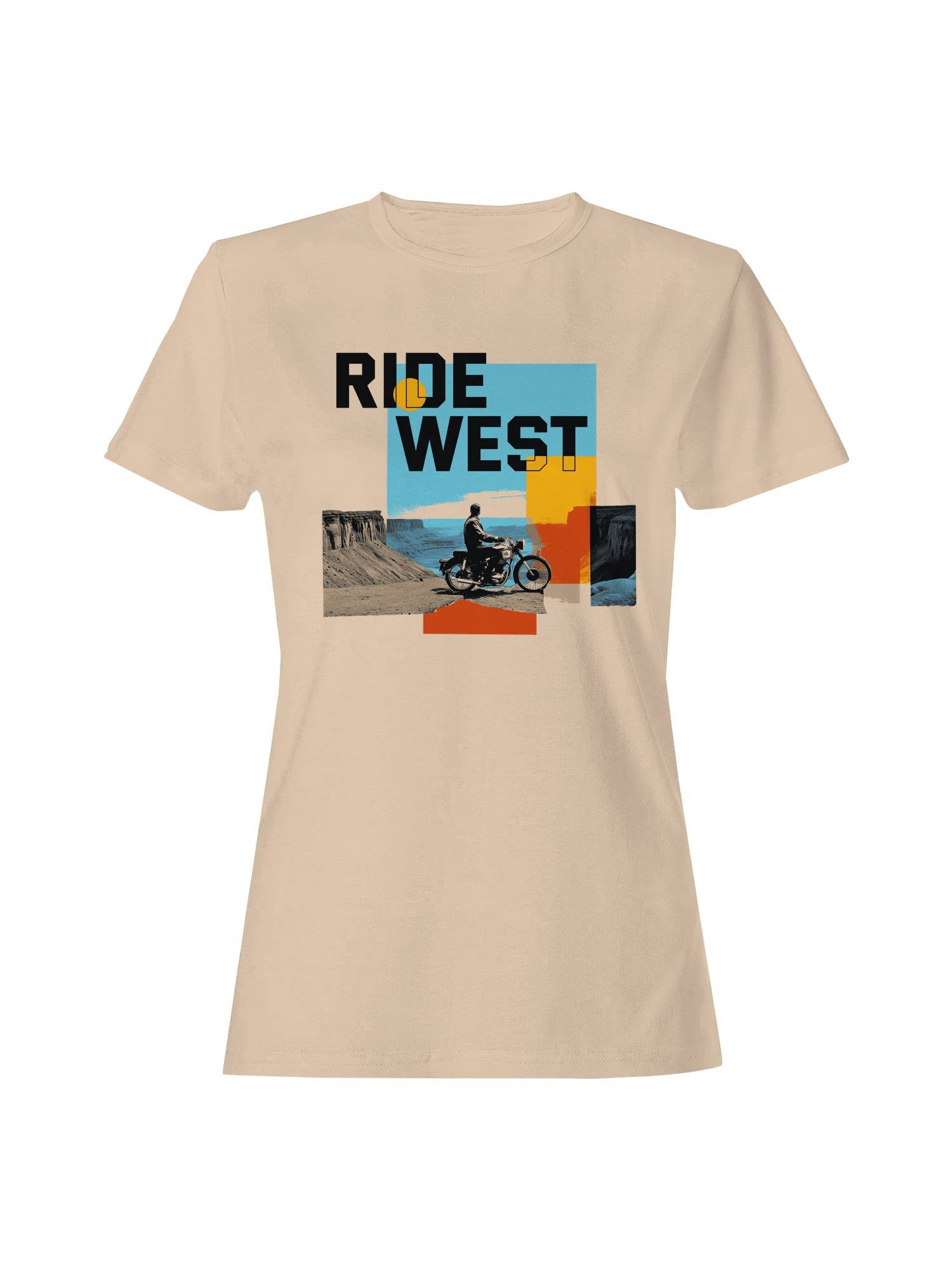 Adventure Ride West Graphic Women's T-Shirt Hoodie, Sweatshirt | PodTeesHub.com
