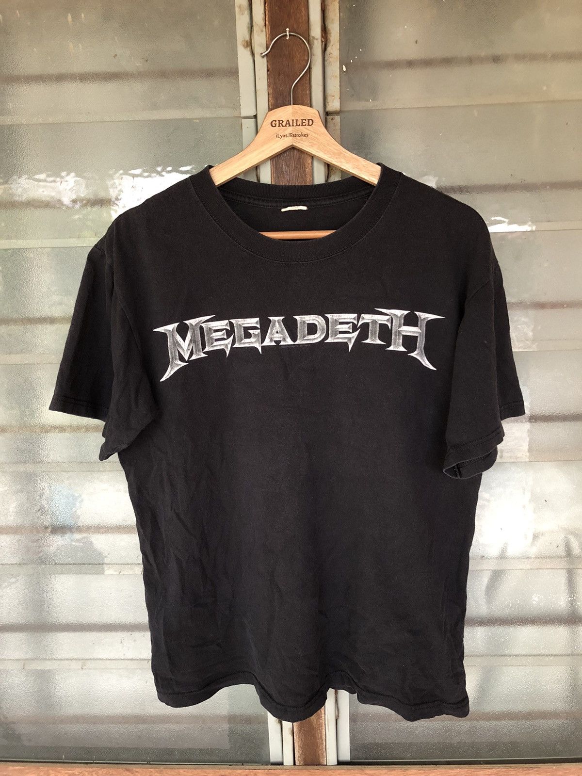 Band Tees Vintage Megadeth Rock Band Spellout Logo Shirt Tee Hoodie, Sweatshirt | PodTeesHub.com