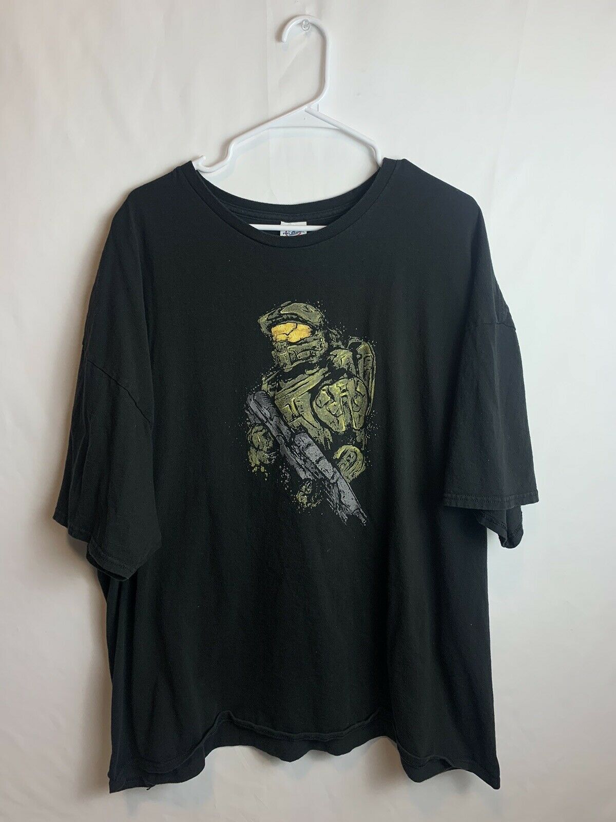 Delta Halo Video Game T Shirt Men S Black Vintage Size 4xl Hoodie, Sweatshirt | PodTeesHub.com
