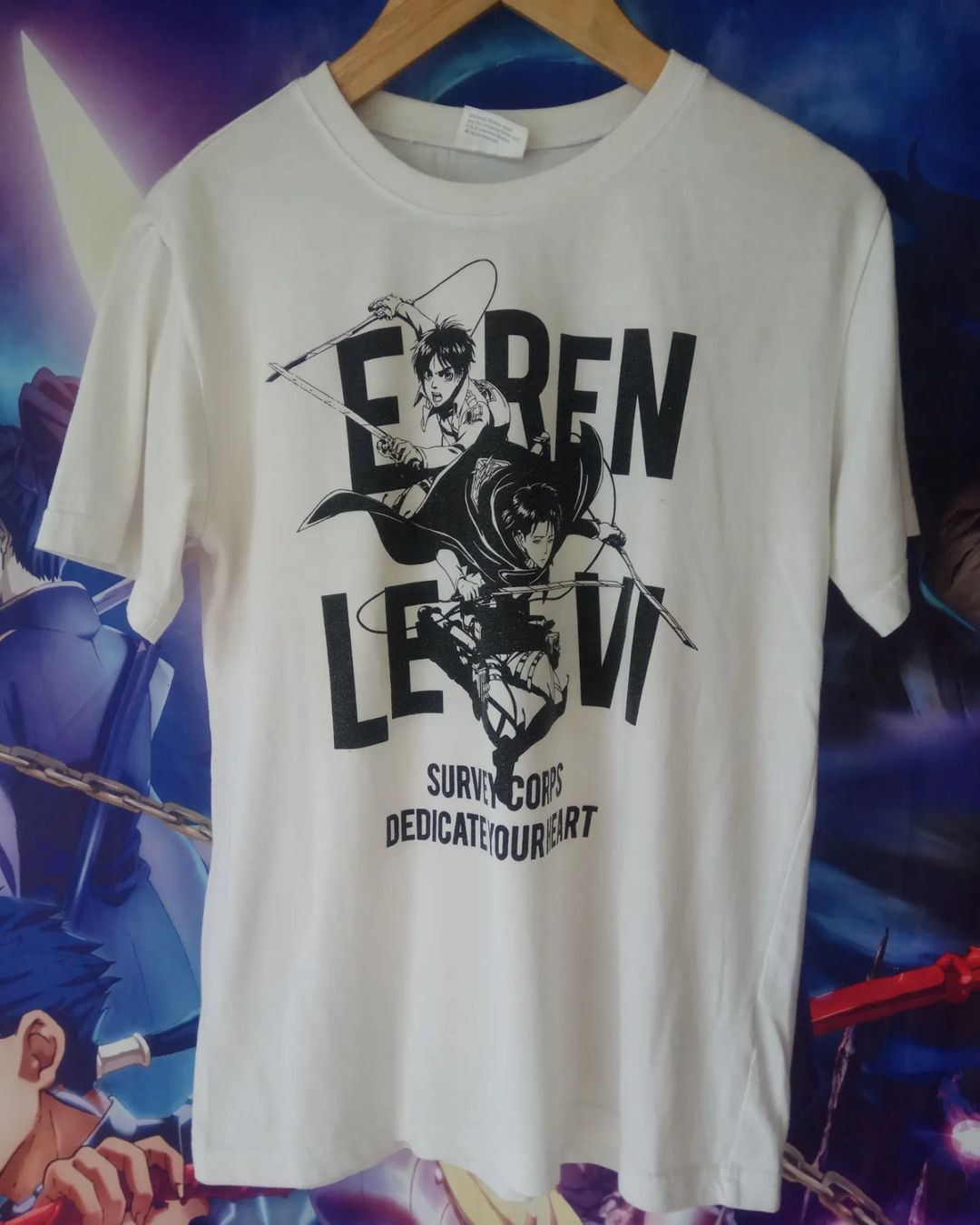 Japanese Brand X Universal Studios Attack Titan Eren Levi Art Official Anime T-Shirts, Hoodie, Sweatshirt