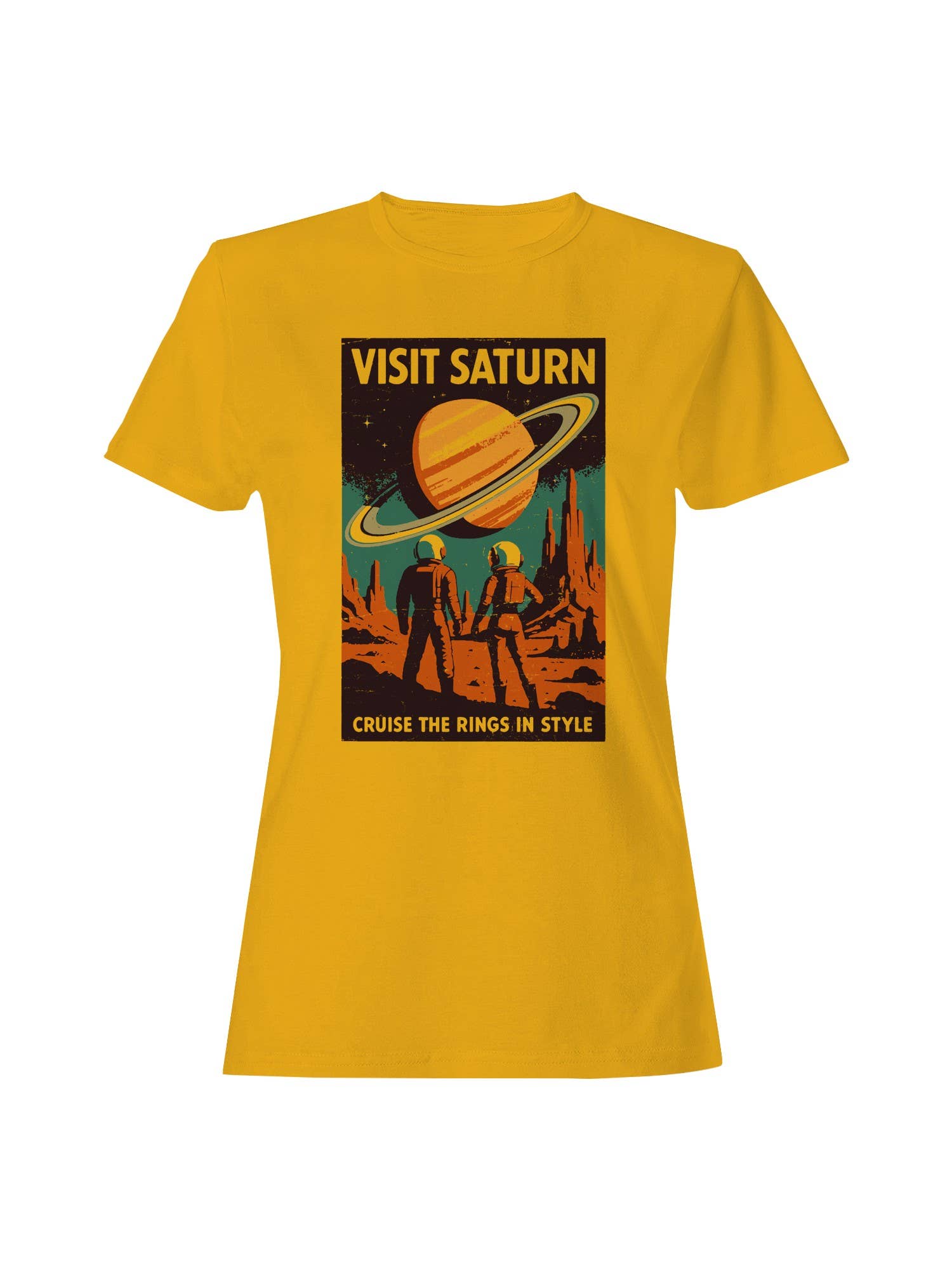 Explore Saturn - Cruise the Rings Women's T-Shirt Hoodie, Sweatshirt | PodTeesHub.com