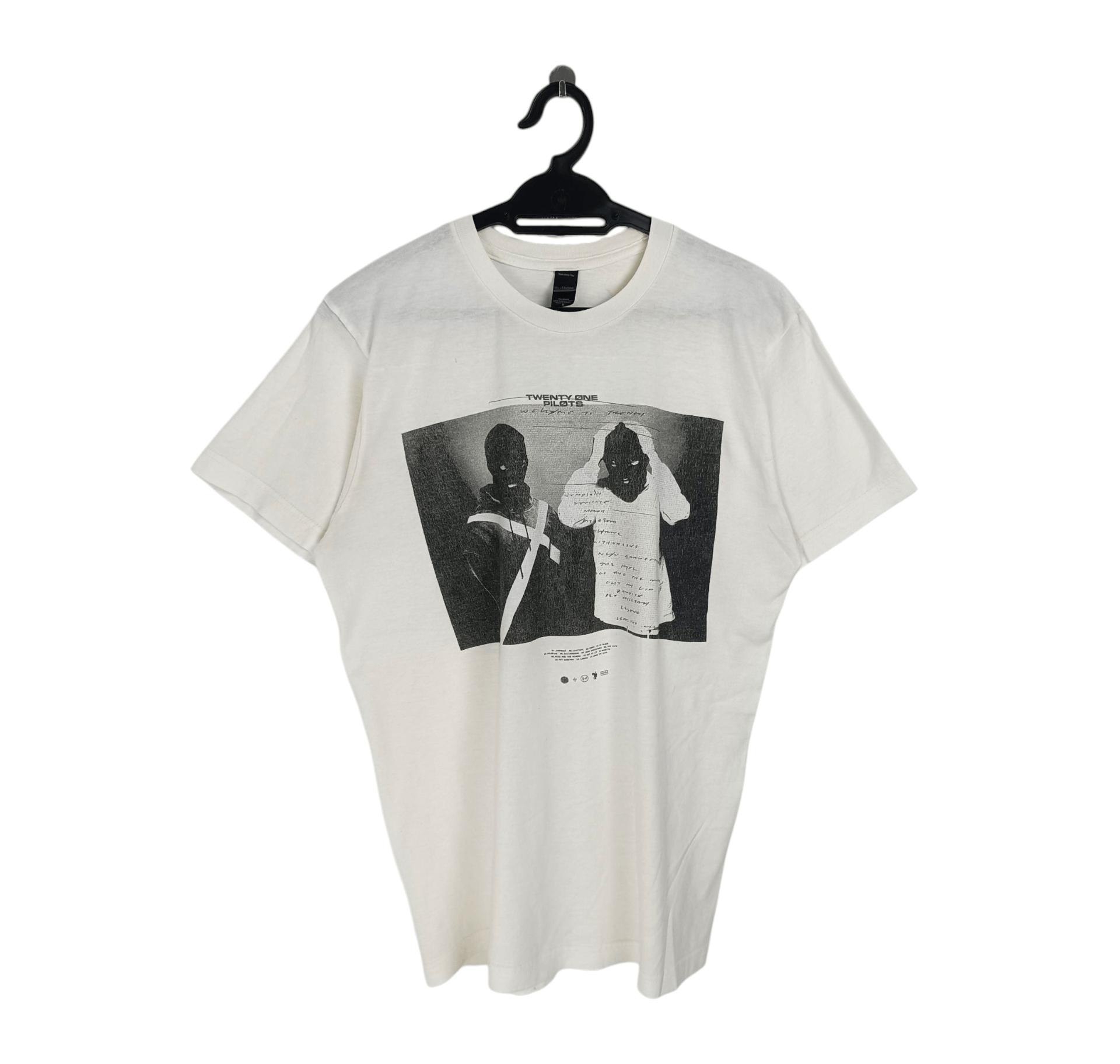 Band Tees Vintage Twenty One Pilots Jumpsuit Album Very Rare Tee Hoodie, Sweatshirt | PodTeesHub.com