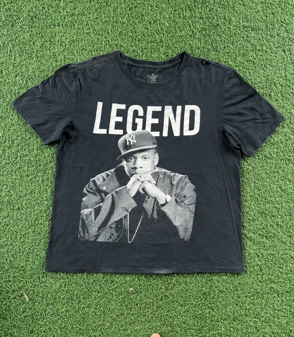 Rap Tees X Vintage Rare Lagend Jay Z Big Logo Tee Y2k Hoodie, Sweatshirt | PodTeesHub.com