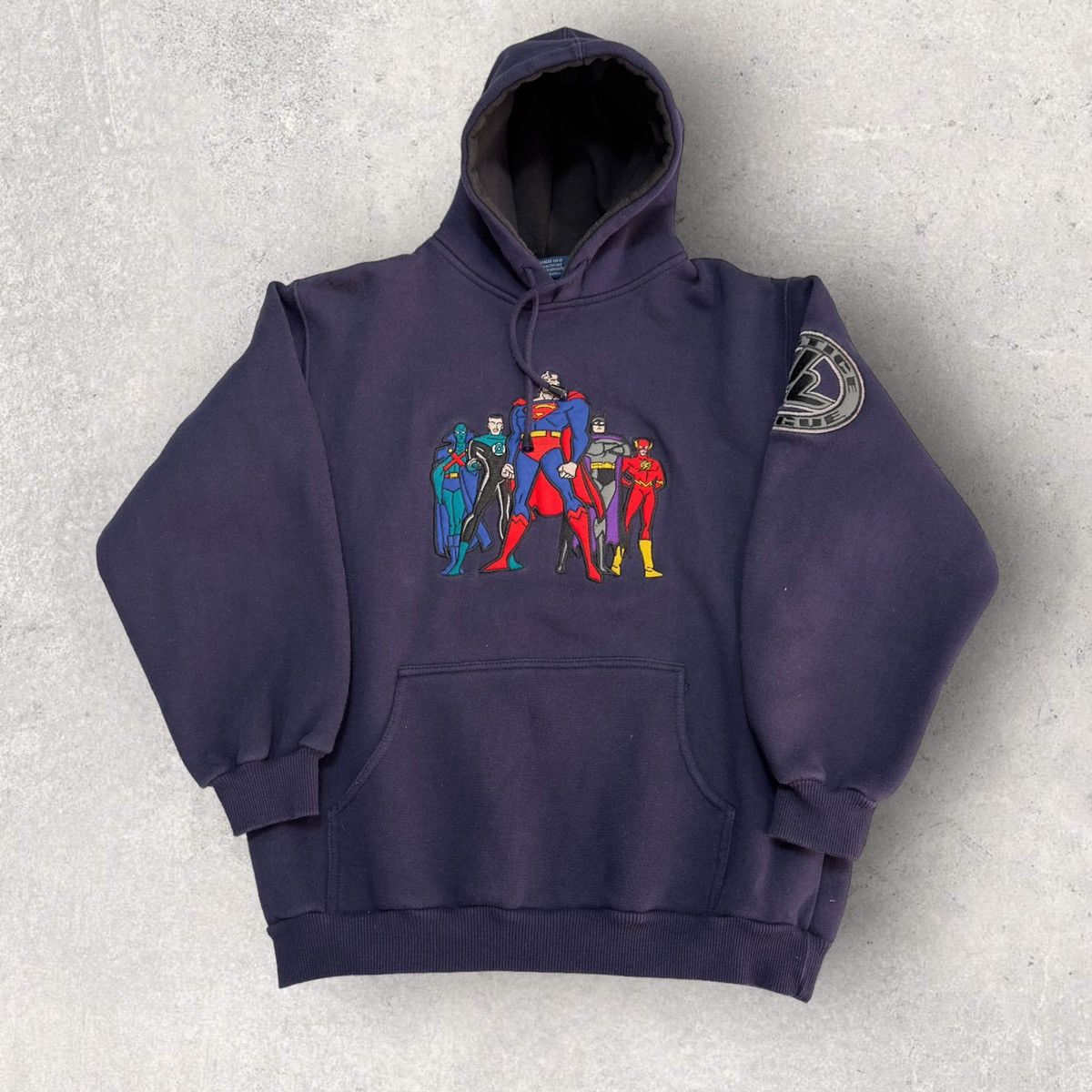 Vintage Justice League Hoodie T-Shirts, Sweatshirt | PodTeesHub.com
