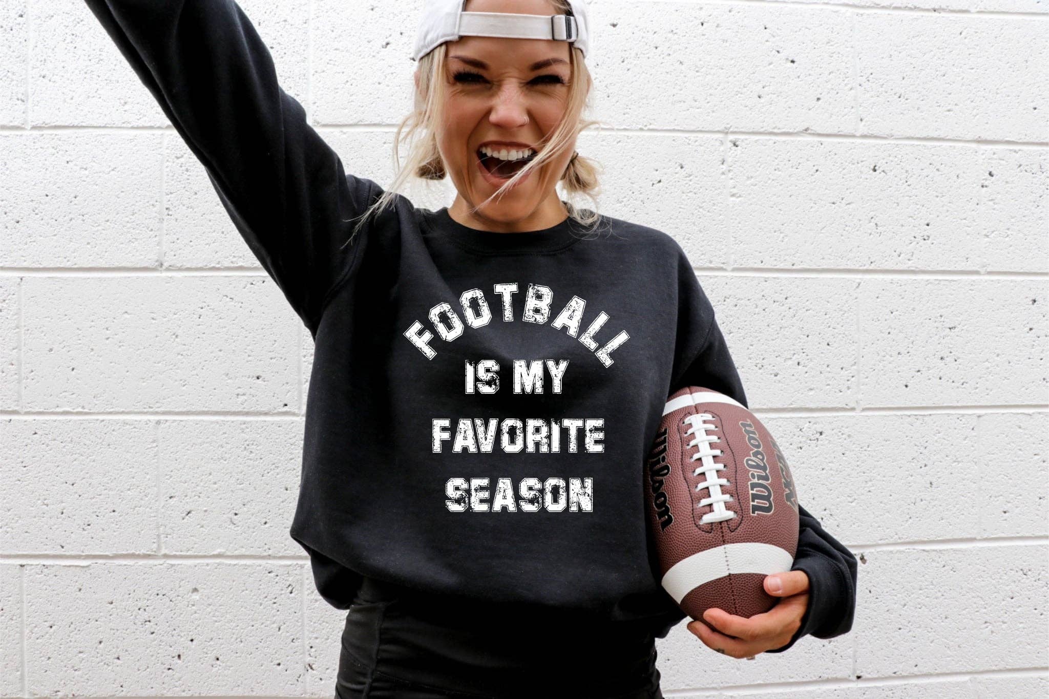 Gameday Football Favorite Season Black Graphic Sweatshirt T-Shirts, Hoodie | PodTeesHub.com