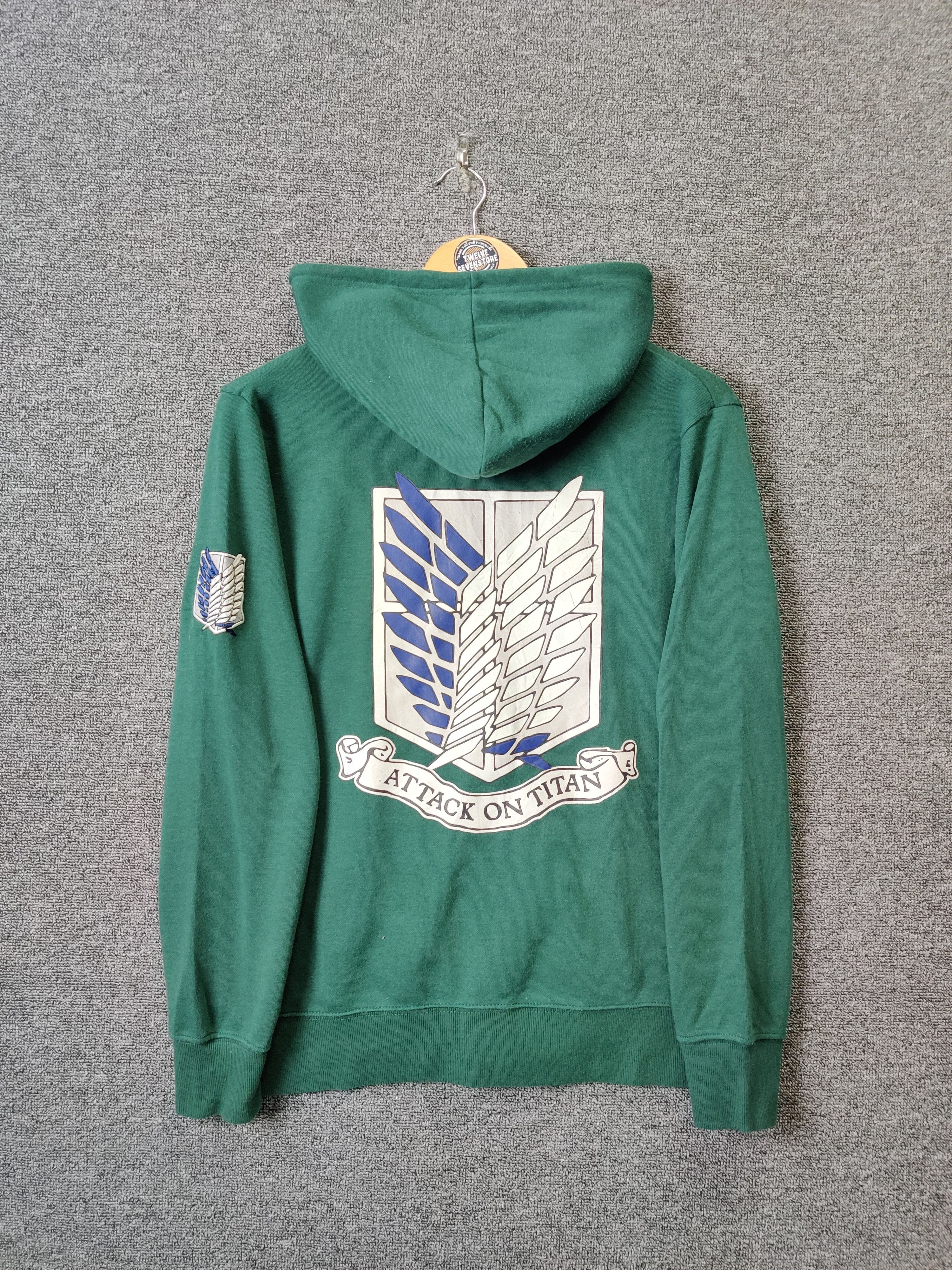 Anime Vintage Anima Attack Titan Embroidery T-Shirts, Hoodie, Sweatshirt