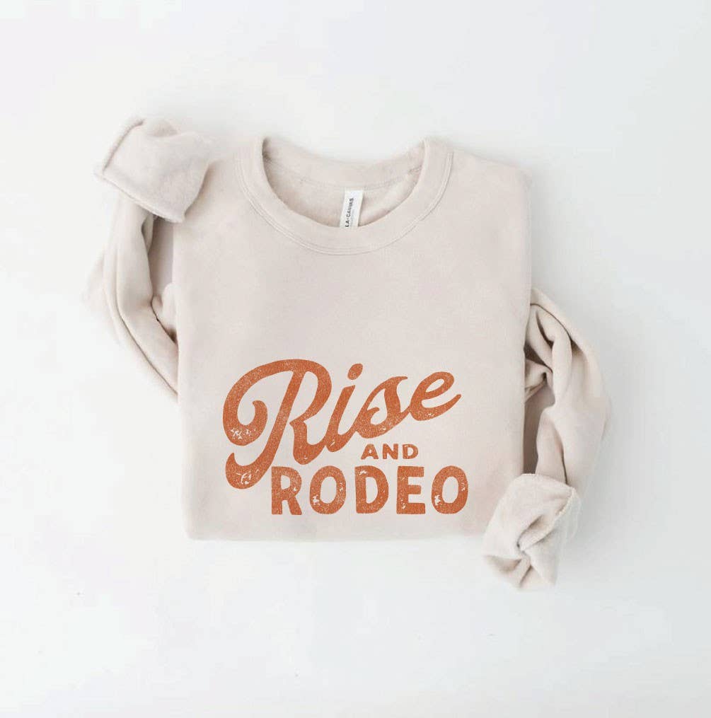 Rise and Rodeo Graphic Sweatshirt T-Shirts, Hoodie | PodTeesHub.com