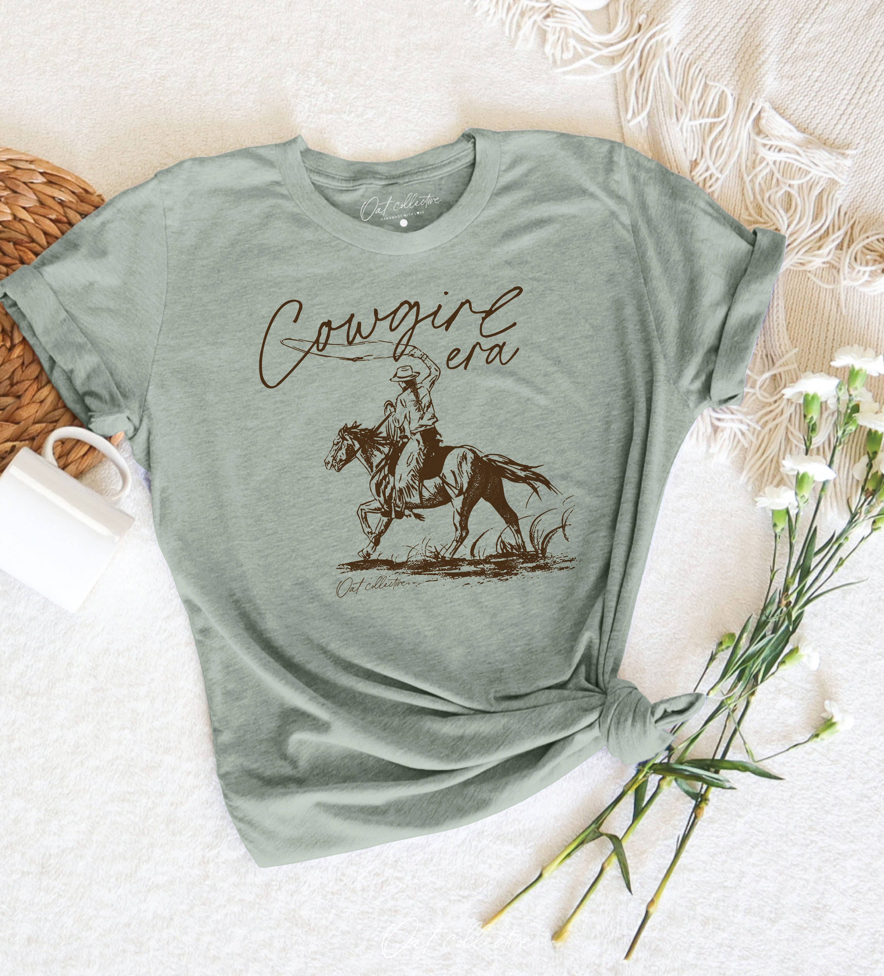 Cowgirl Era Graphic T-Shirt Hoodie, Sweatshirt | PodTeesHub.com