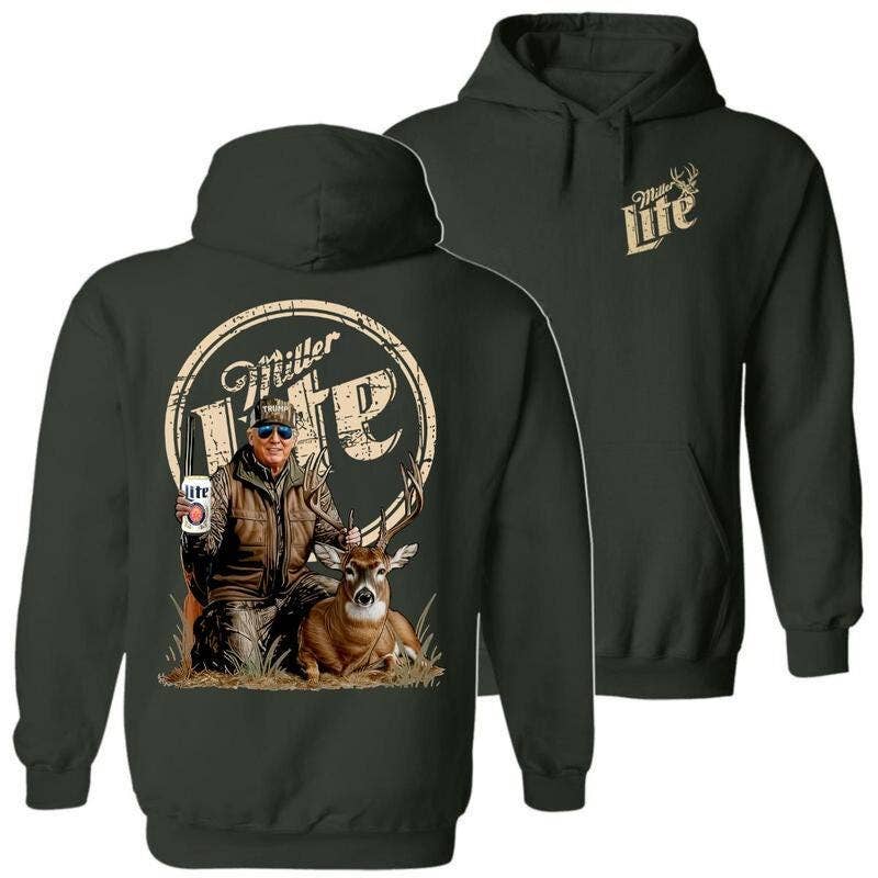 Trump Beer Crewneck T-Shirt Hoodie Gift For Patriots Sweatshirt | PodTeesHub.com