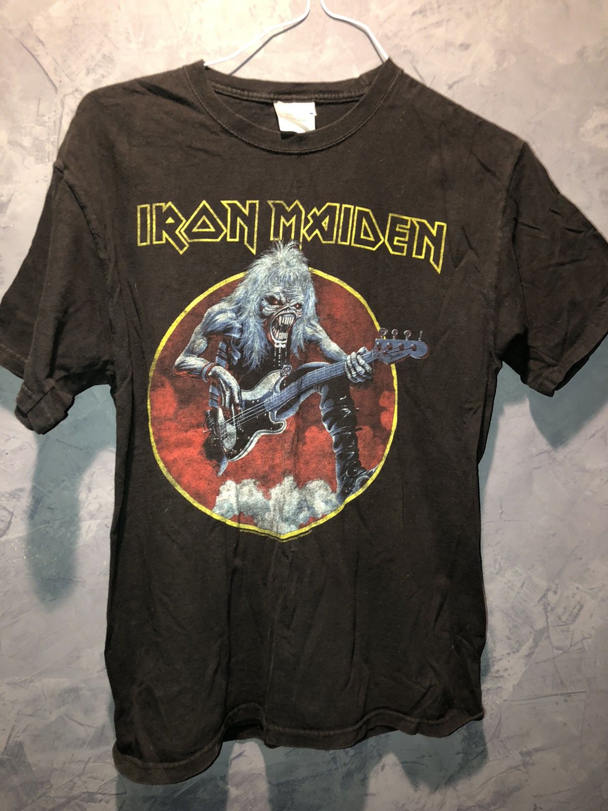 Iron Maiden X Vintage Vintage Iron Maiden Band Tee Hoodie, Sweatshirt | PodTeesHub.com