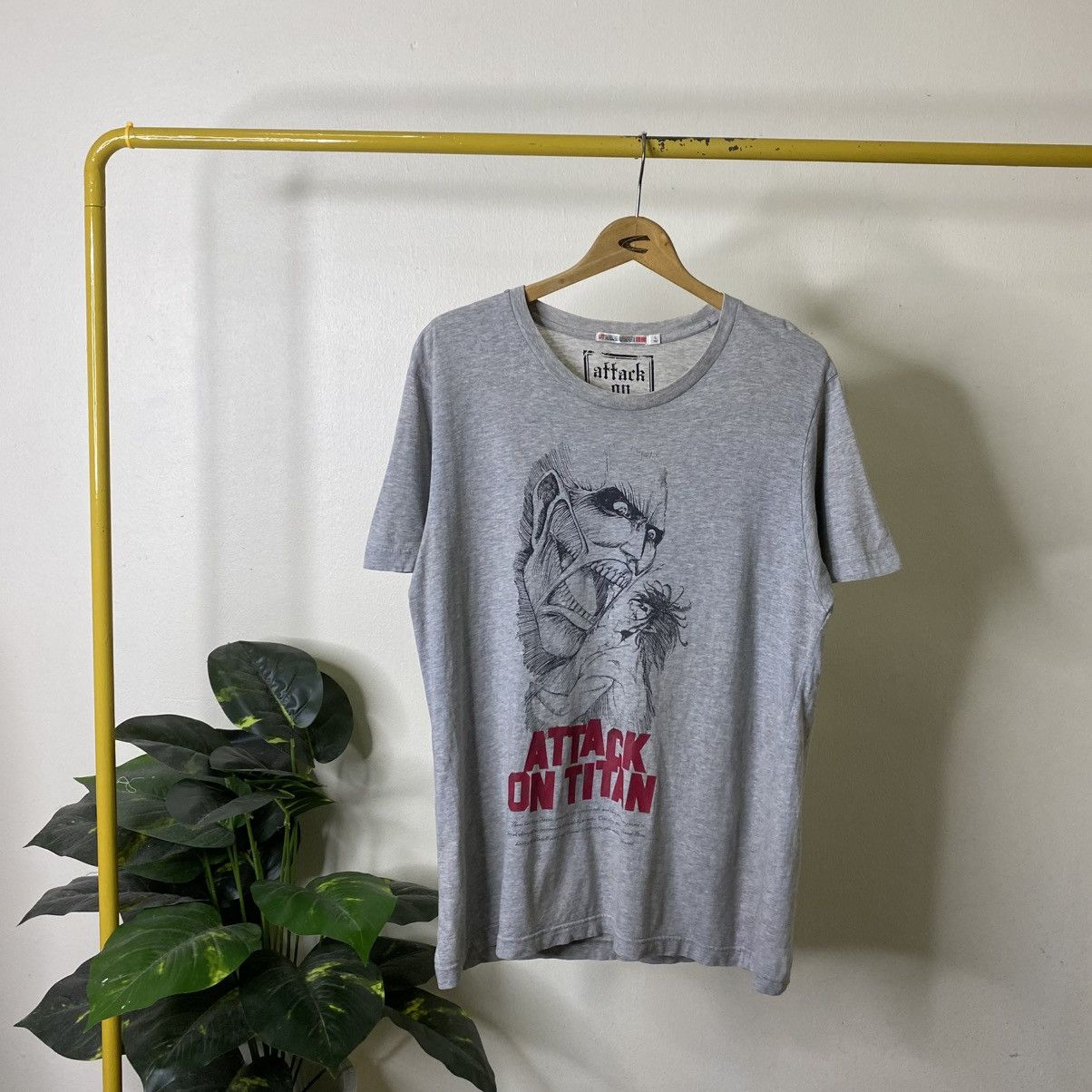 Anime Uniqlo Ut Attack On Titan Japanese Manga Series T Shirt Hoodie, Sweatshirt | PodTeesHub.com