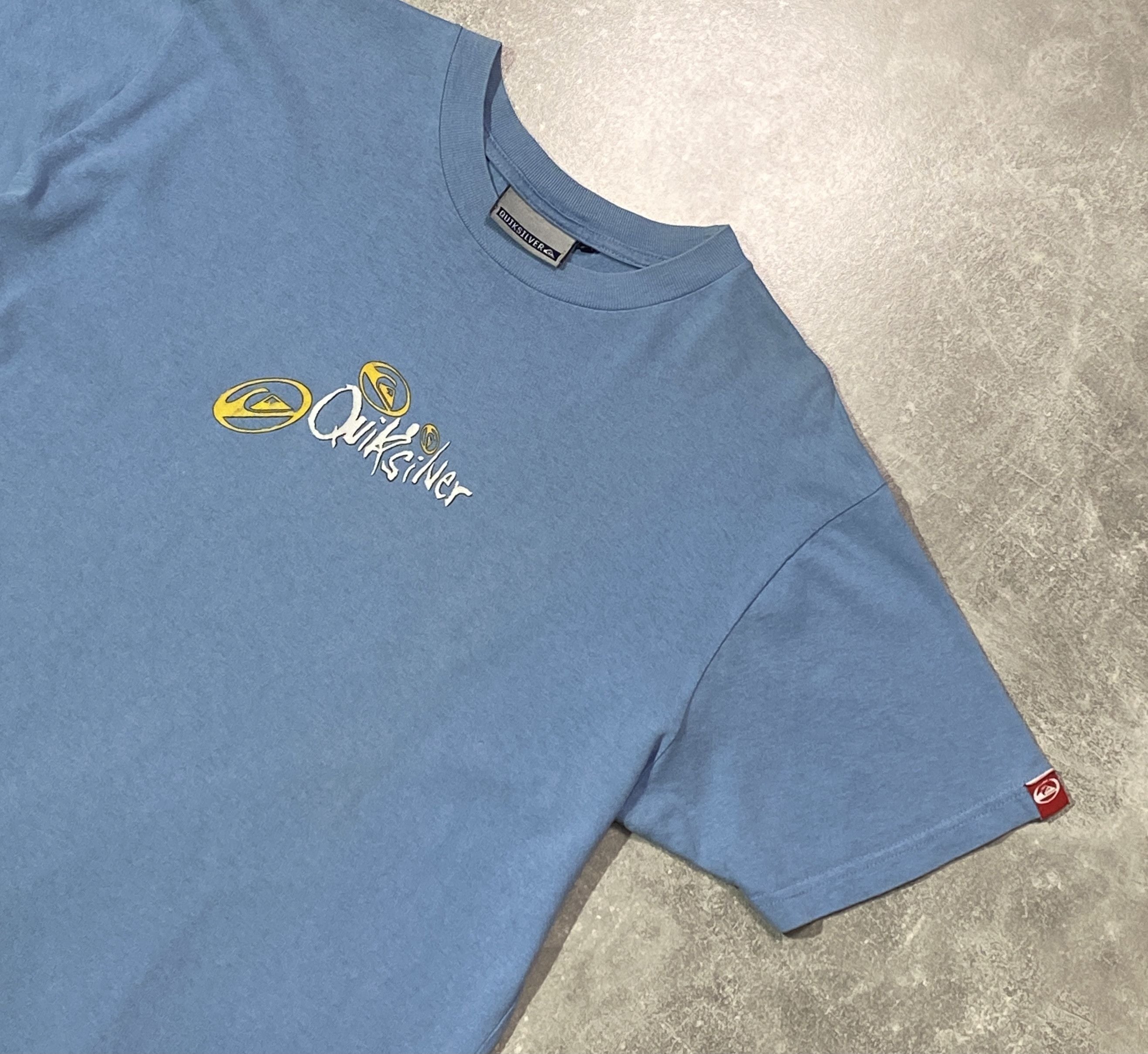 Vintage 00s Quiksilver Retro Surfing T Shirt Hoodie, Sweatshirt | PodTeesHub.com