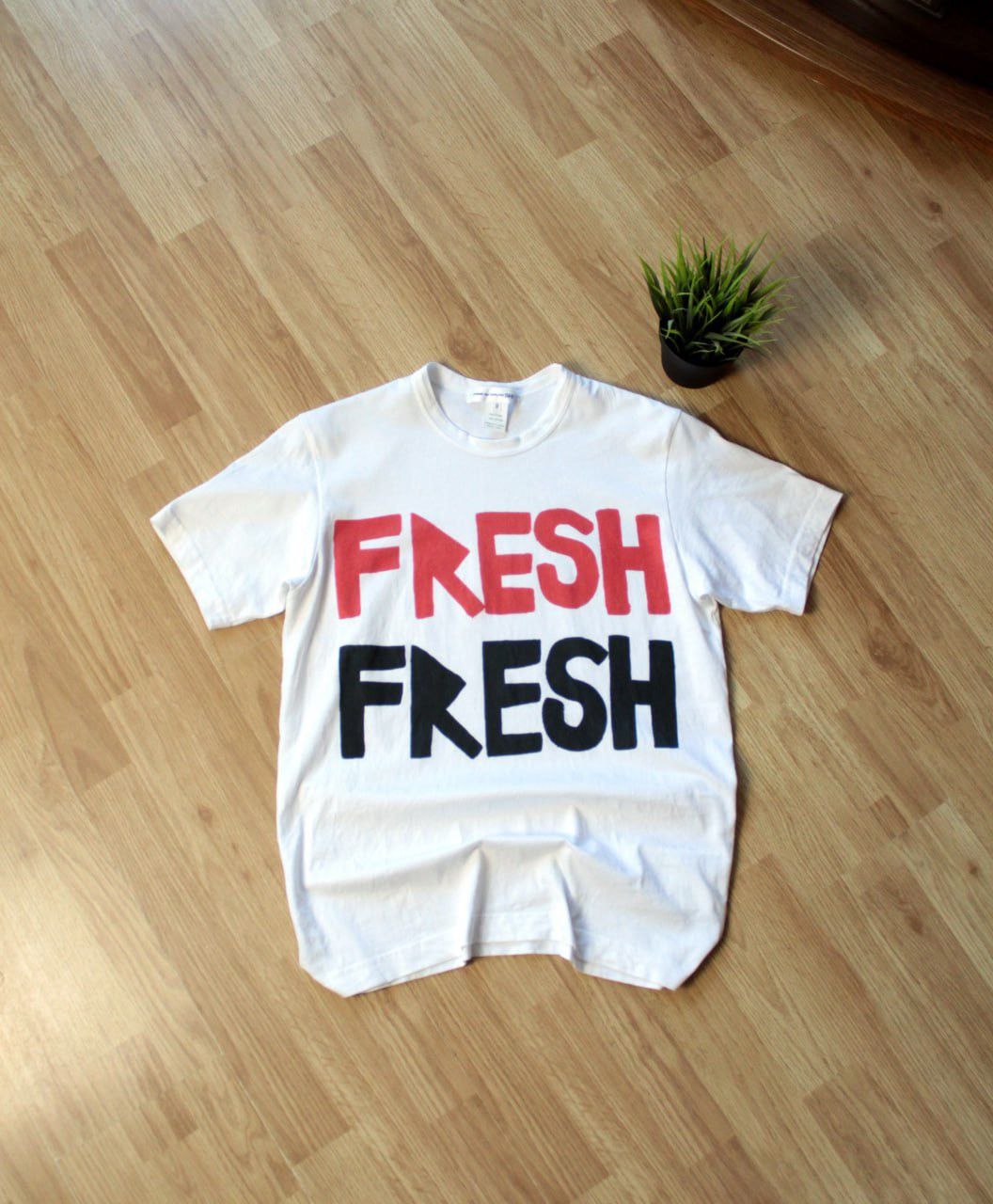 Comme Des Garcons Shirt X Vintage Vintage Comme Des Garcons Shirt Fresh Tee Grap Hoodie, Sweatshirt | PodTeesHub.com