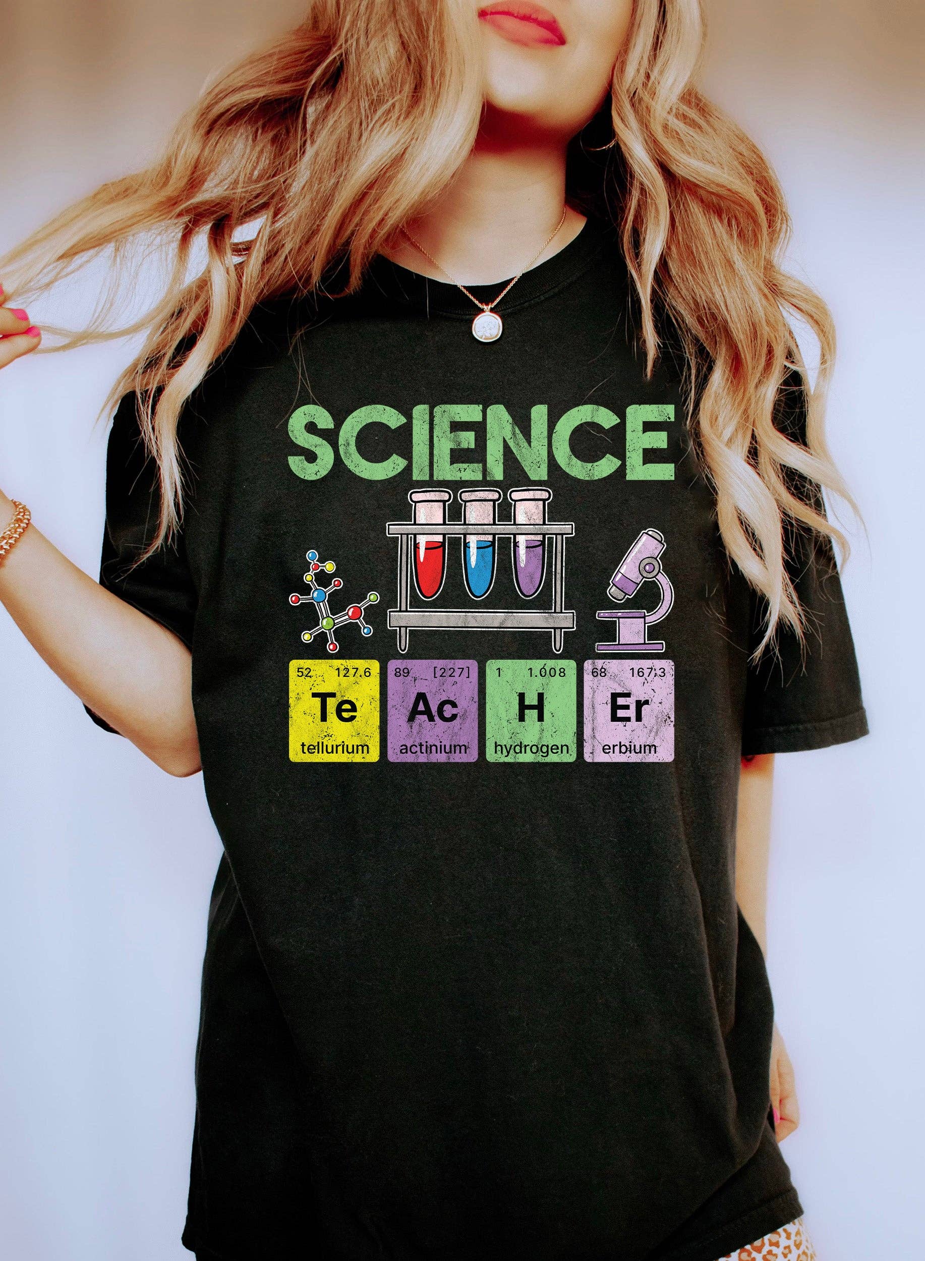 Science Teacher Periodic Elements T-Shirt Hoodie, Sweatshirt | PodTeesHub.com
